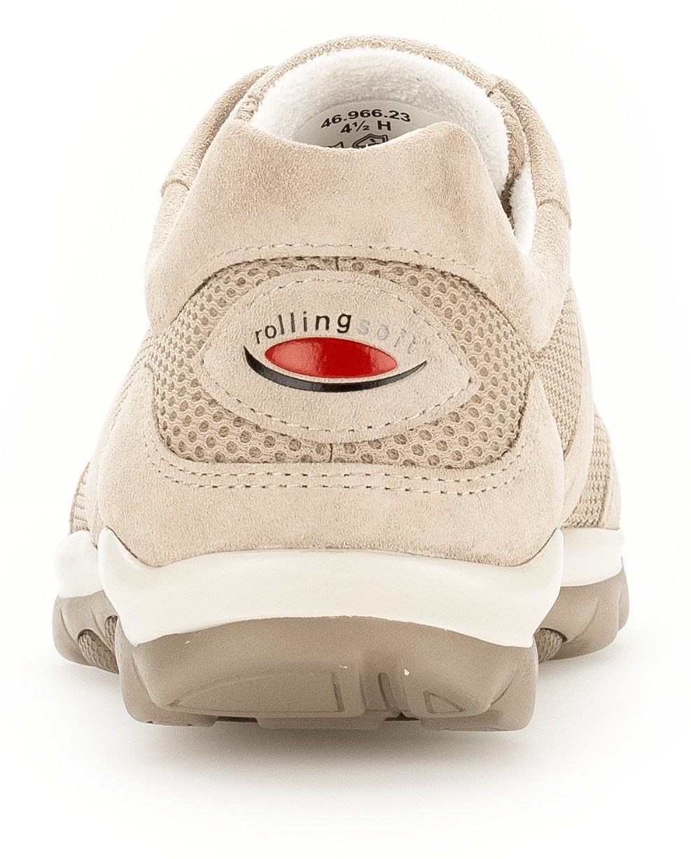Gabor Rollingsoft Keilsneaker  , Freizeitschuh, Halbschuh, Schnürschuh mit Logoschriftzug