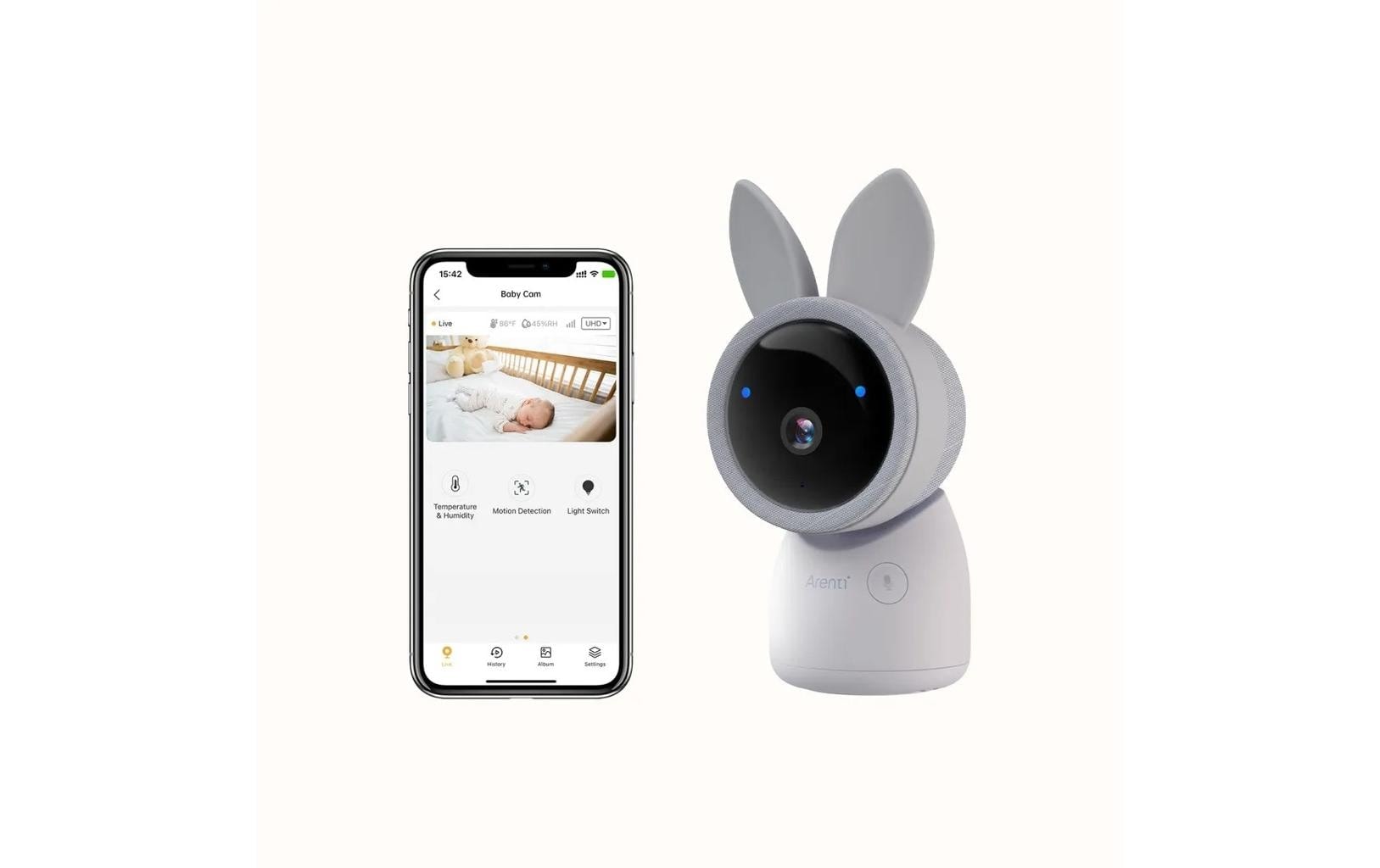   Babyphone vidéo »Arenti AInanny mit Kamera + Monitor«