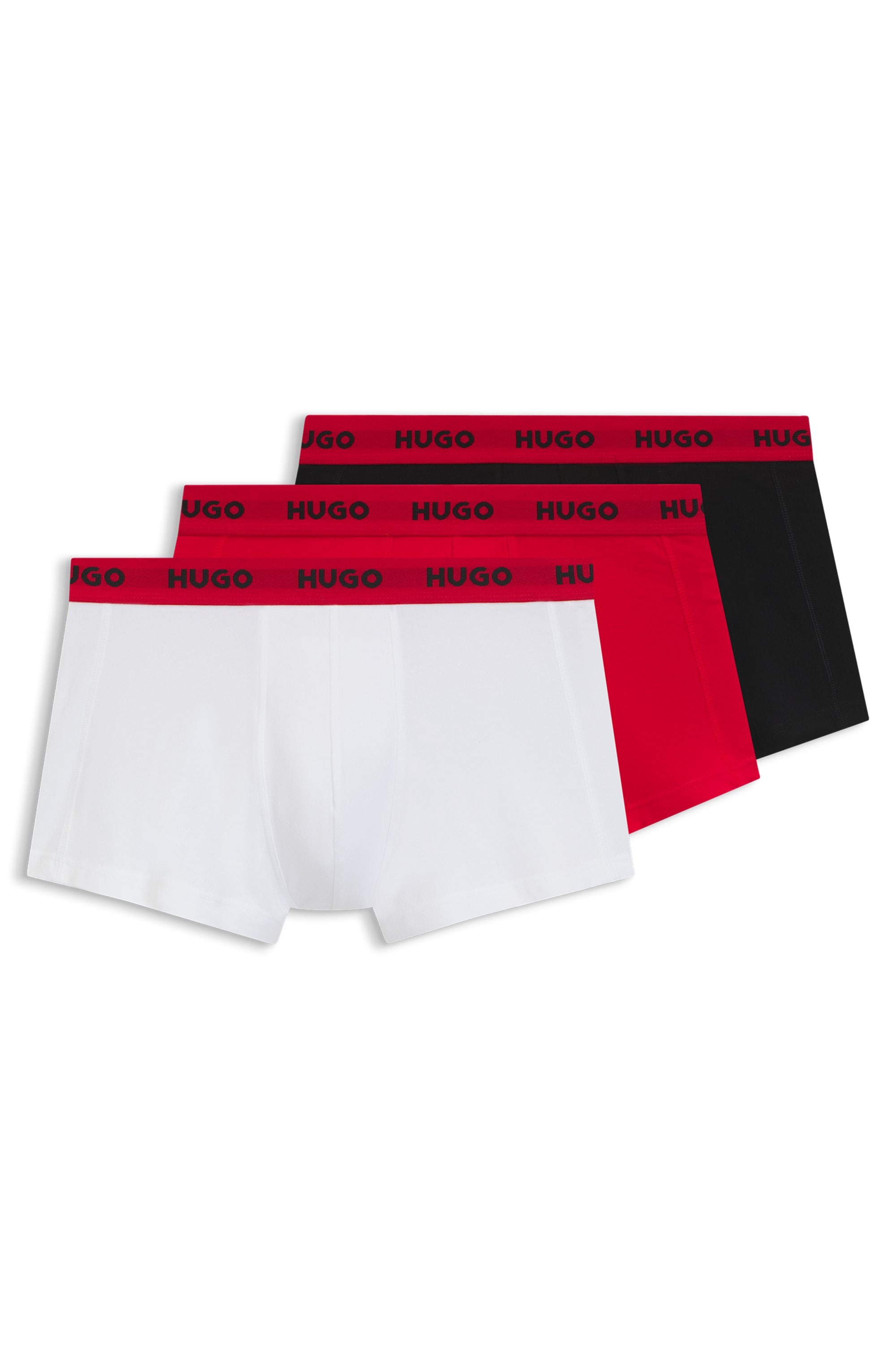 HUGO Underwear Trunk »TRUNK TRIPLET PACK« Packung, 3er Pack, 