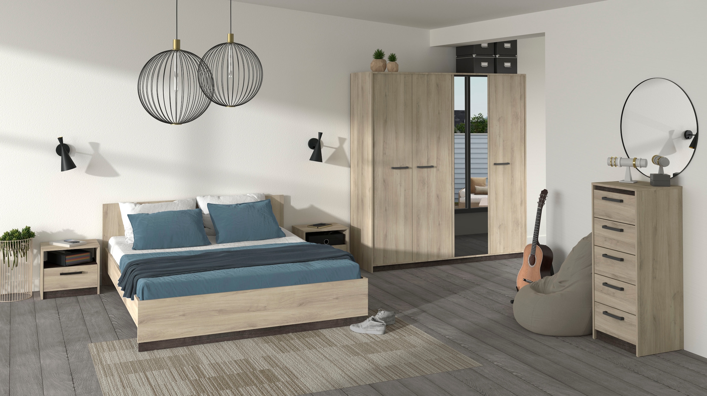 Demeyere GROUP Table de nuit »Watson« table de nuit avec 1 tiroir