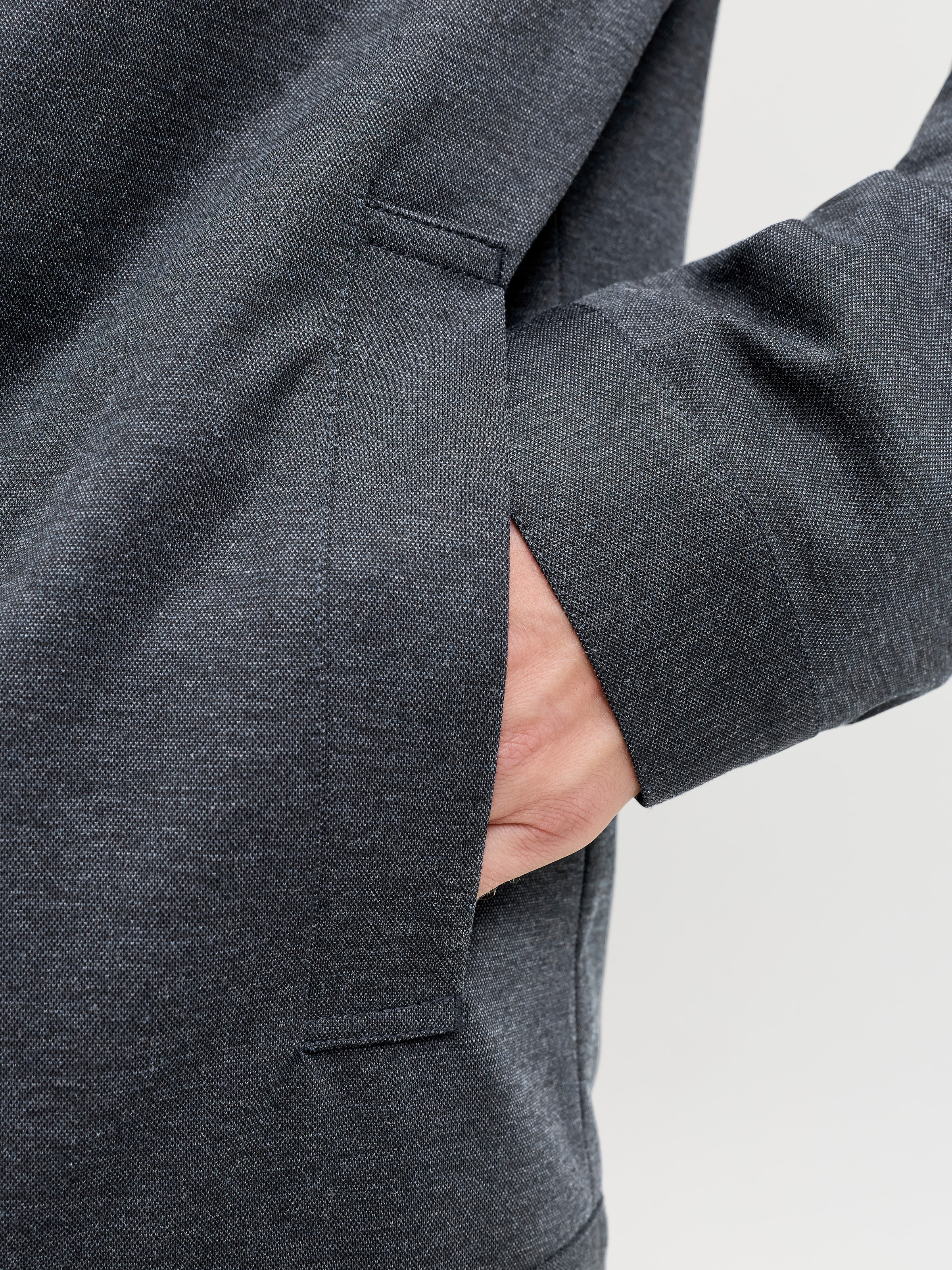 Jack & Jones Veste en jersey »JPRMARTIN JERSEY HYBRID BLAZER SN« Mélange de matières, coupe slim