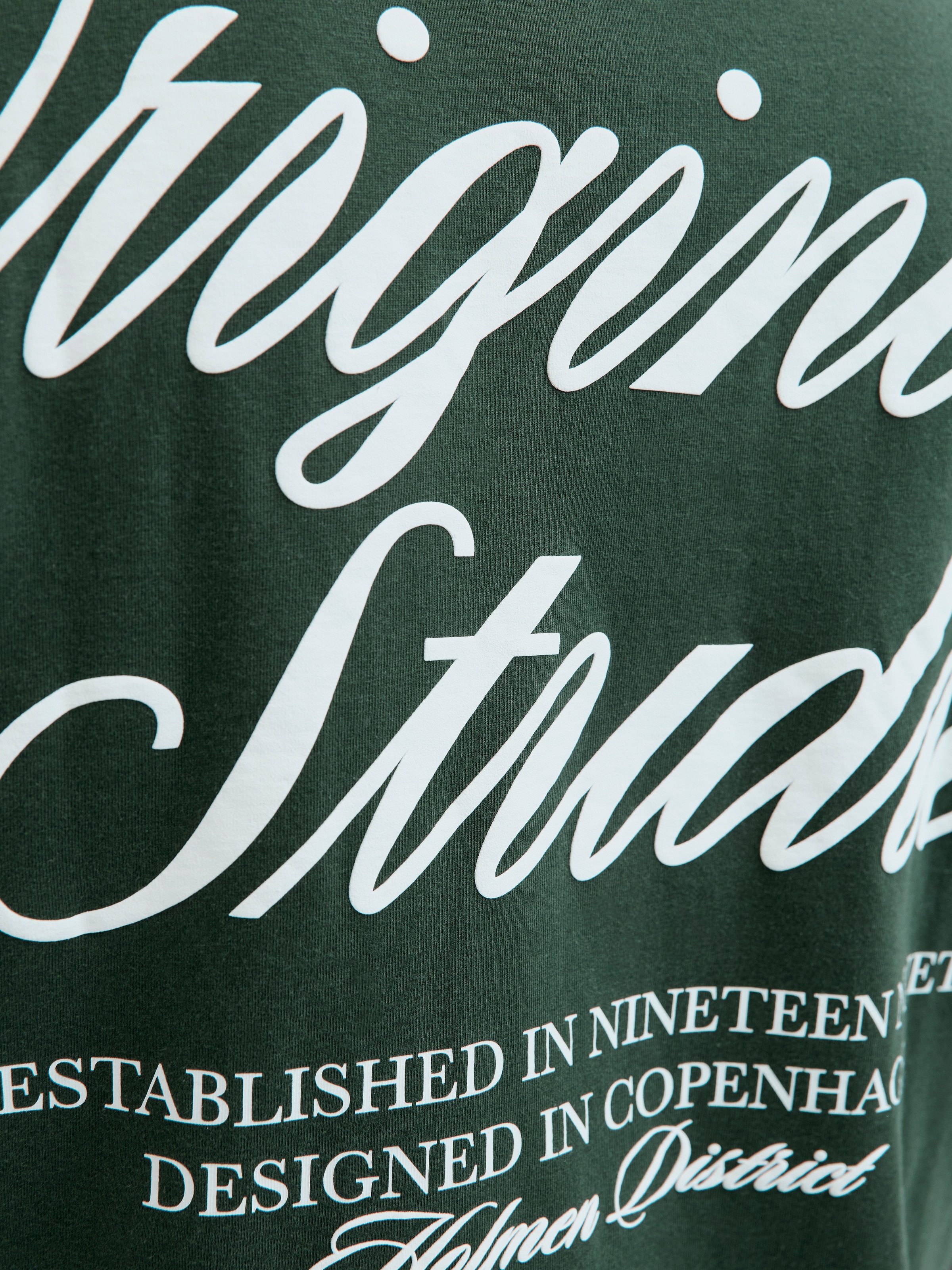 Jack & Jones PlusSize T-shirt à manches courtes »JORNORREBRO TYPO TEE SS CREW NECK  PLS« mit Schriftzug