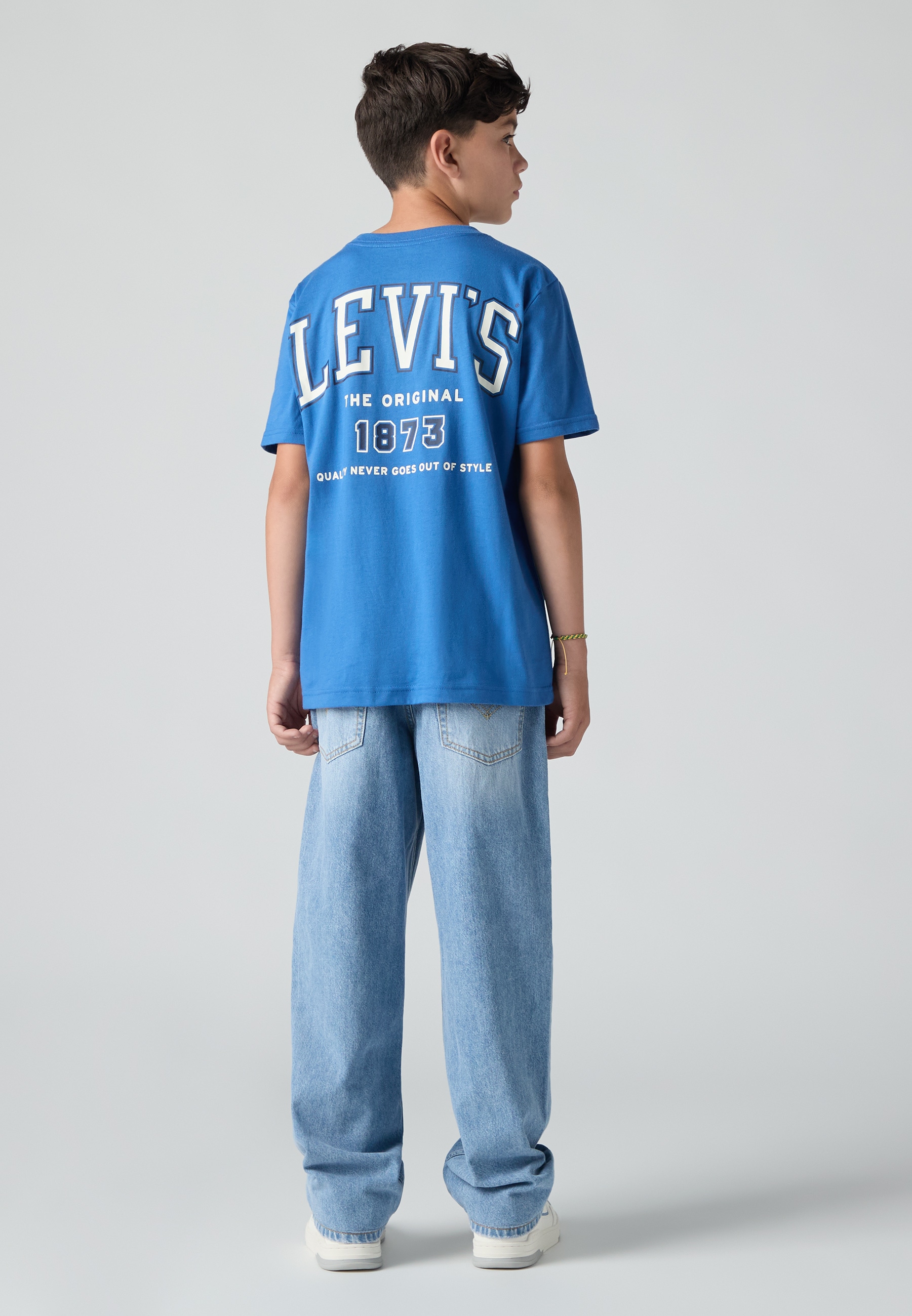 Levi's® Kids Jeans loose fit »LVB PULL ON STAY LOOSE TAPER J« im Five-Pocket Style