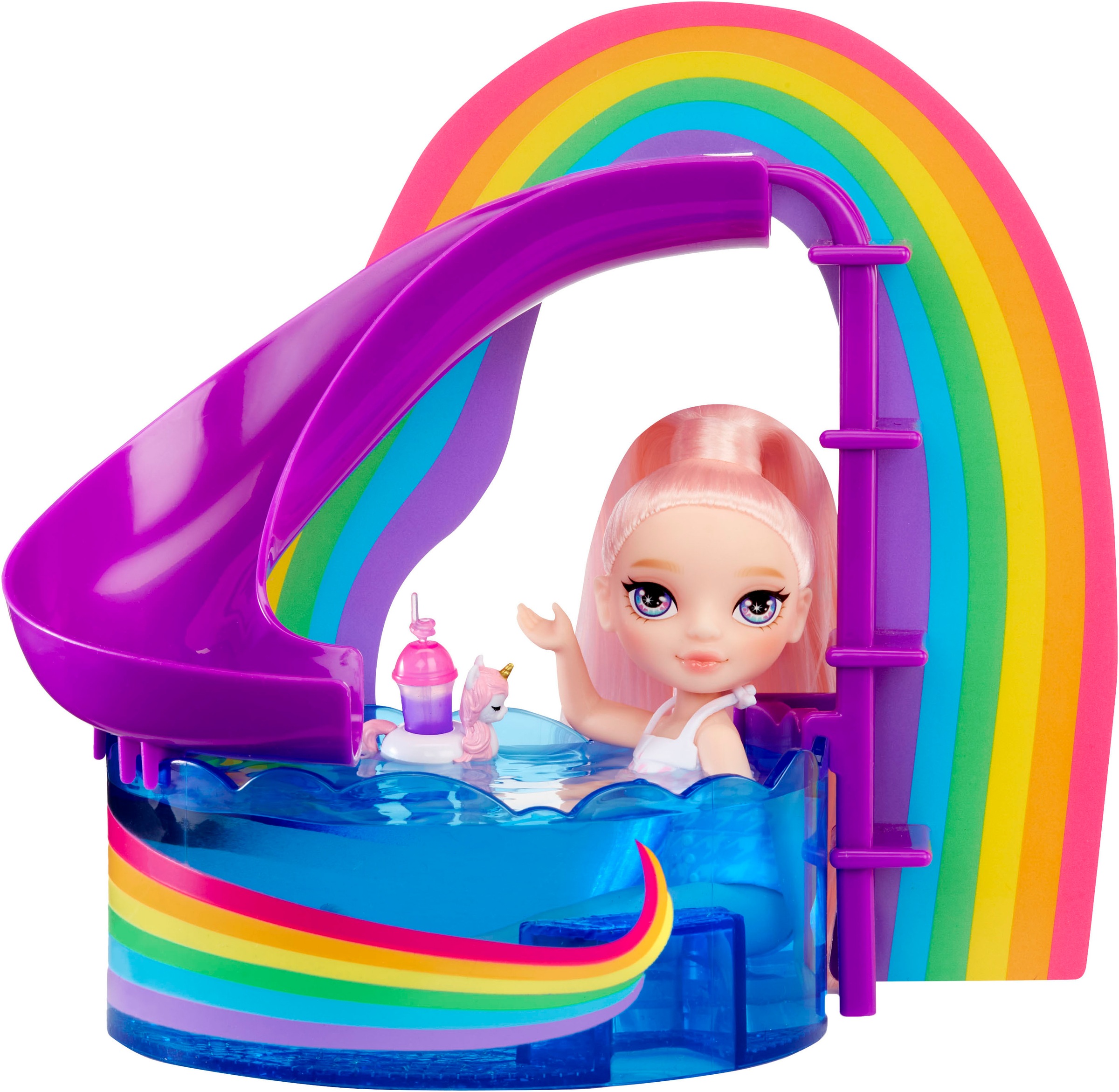RAINBOW HIGH Minipuppe »Rainbow High Little Pool Day with Blush Playset«
