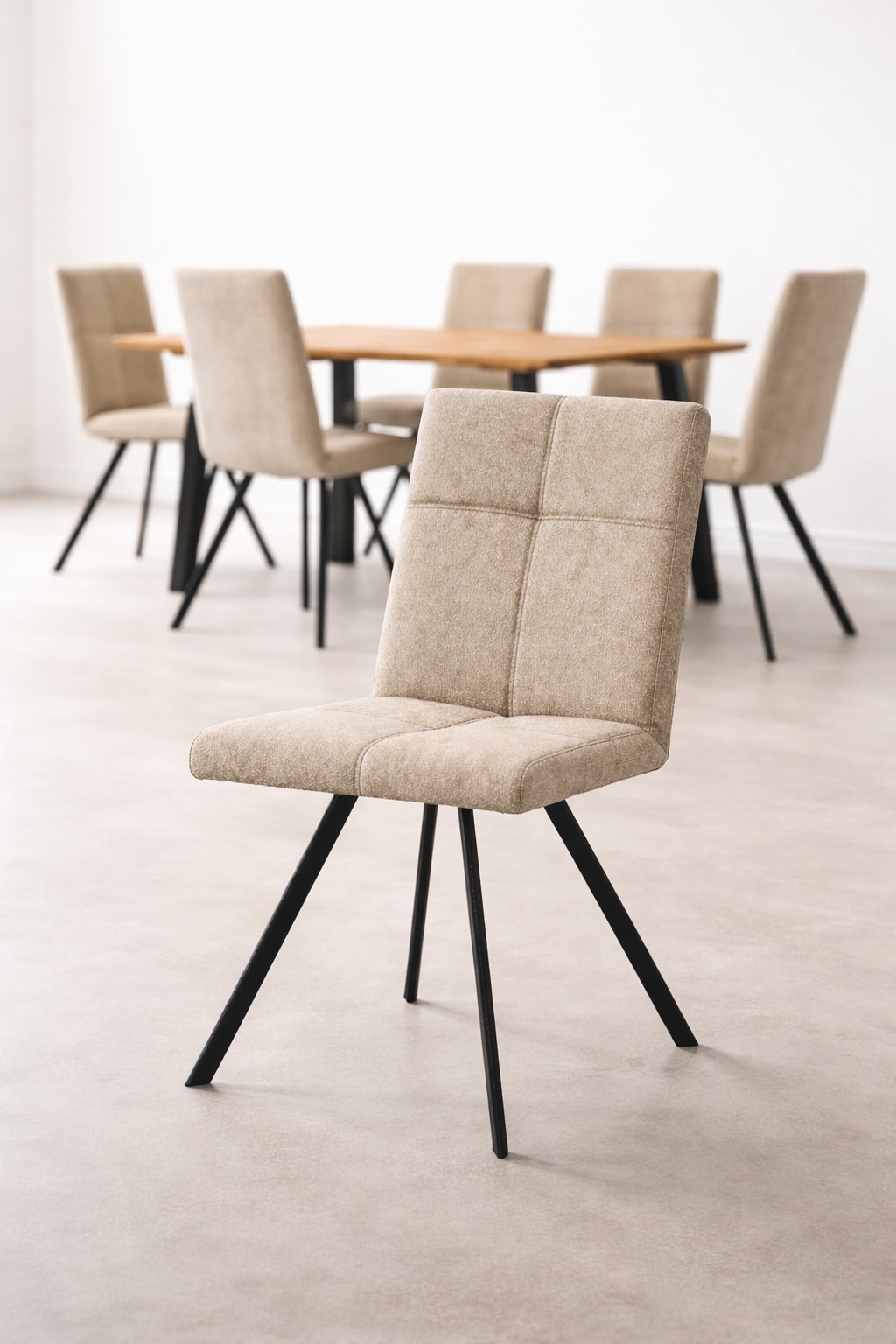 Home affaire Ensemble de bancs d'angle »Mia Essecke, Sitzgruppe, Eckbankgruppe, Küchenbankgruppe« Set, 4er, 4 tlg. Eckbank mit Wellenfederung; Tisch in Eiche massiv