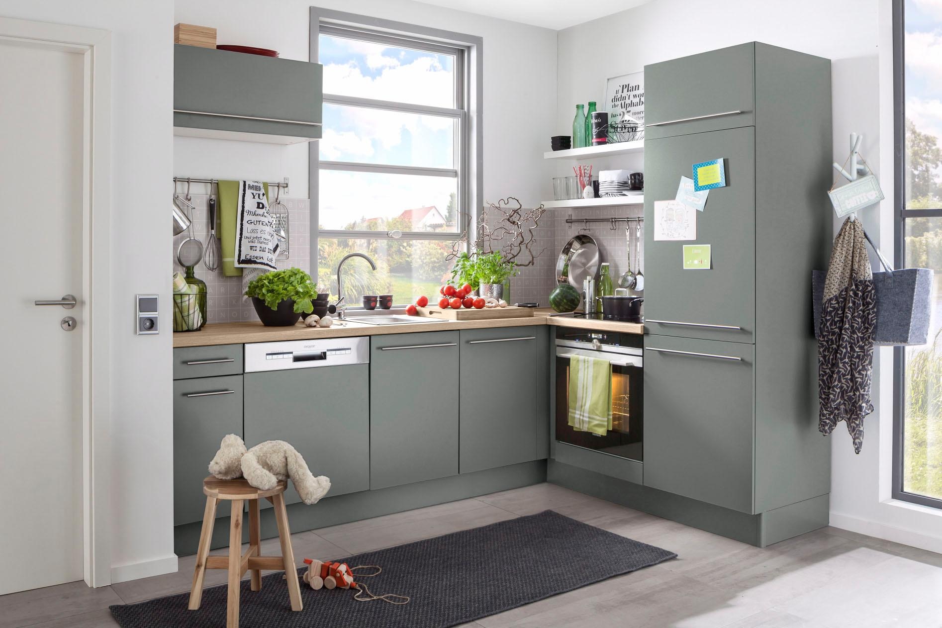 OPTIFIT Armoire encastrée pour cuisinière »Bern« 60 cm de large, avec pieds réglables en hauteur