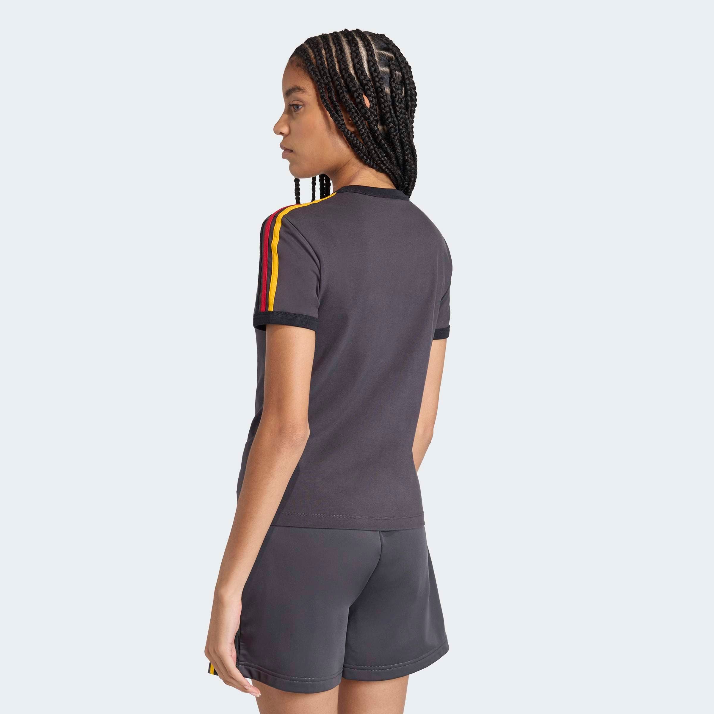 adidas Originals T-shirt »3S TEE SLIM« sanft anliegende Passform, ohne Verschluss, für sportlichen Look