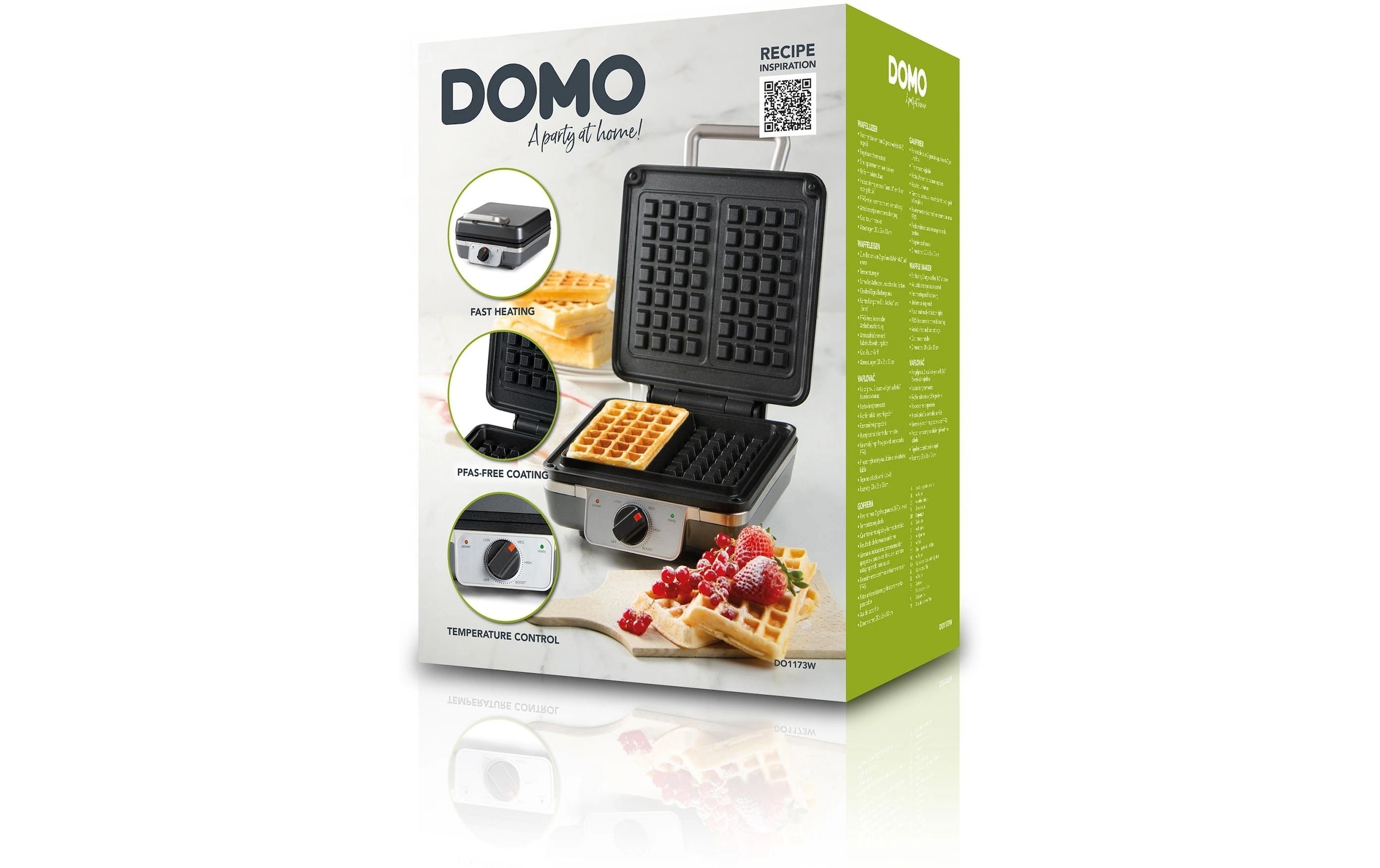 Domo Gaufrier »DO1173W« 1320 W