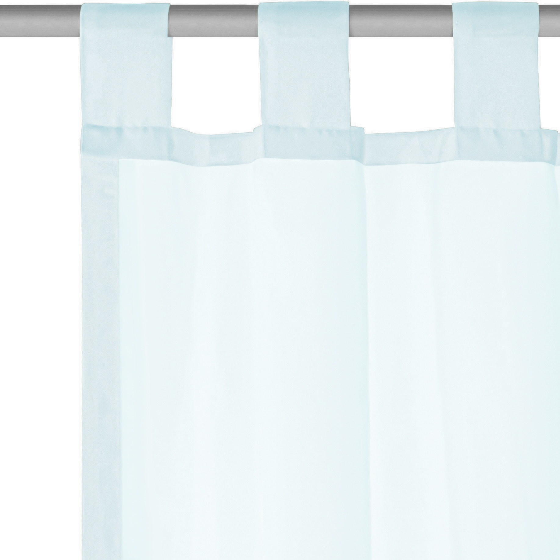 GOODproduct Gardine »XANA« Schlaufen 1 Stk. tlg. Bestseller, einfarbig, 1 Schal, pflegeleicht, preiswert!