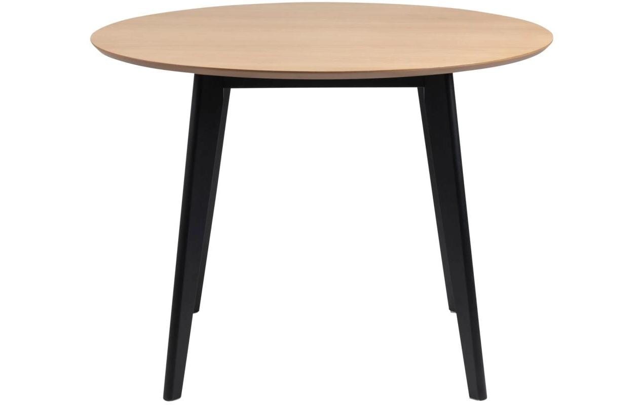 AC Design Beistelltisch »Roxby Ø 105 x 76 cm Nature/Schwarz«
