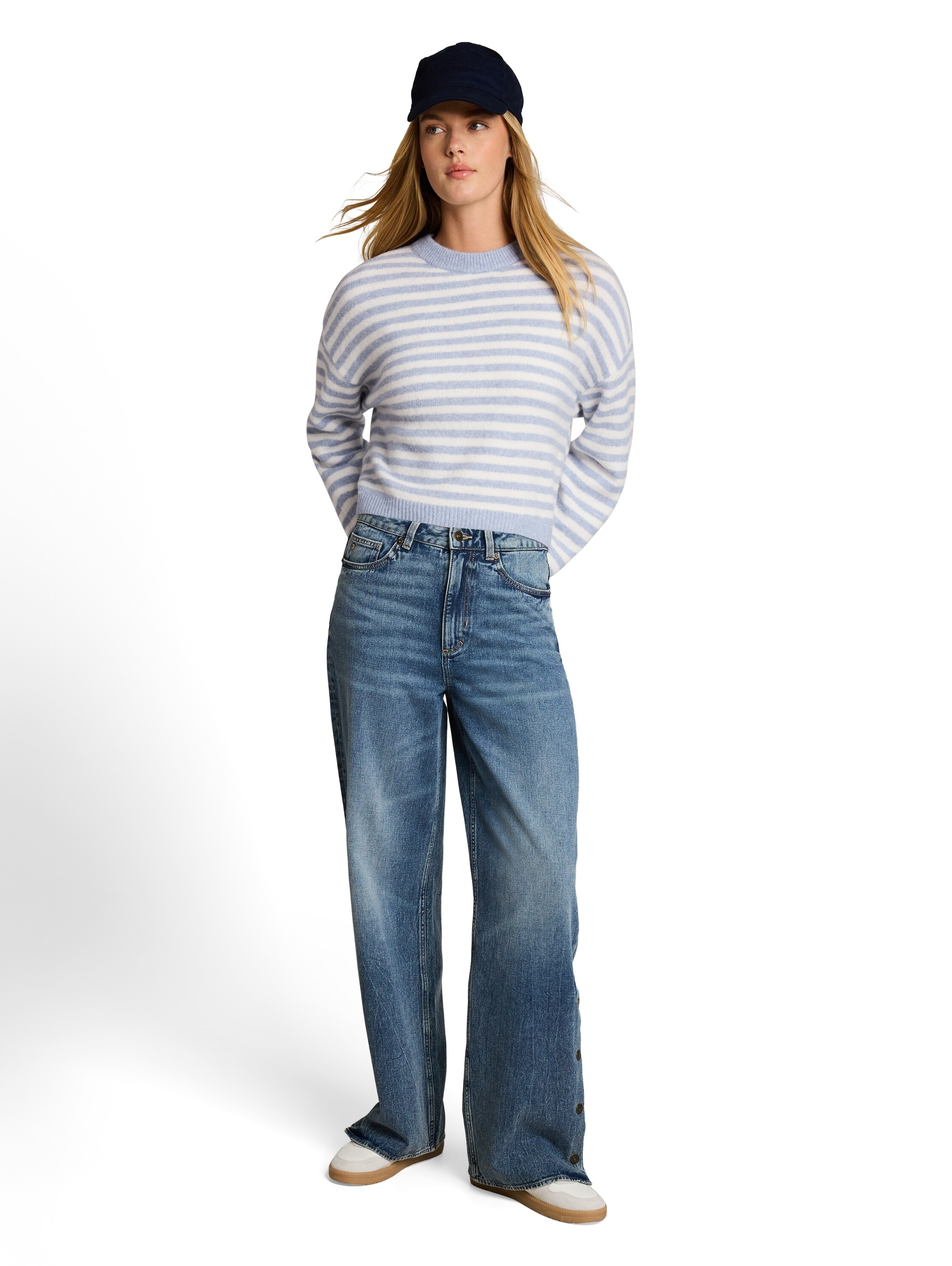 TOM TAILOR Denim Pull à col rond