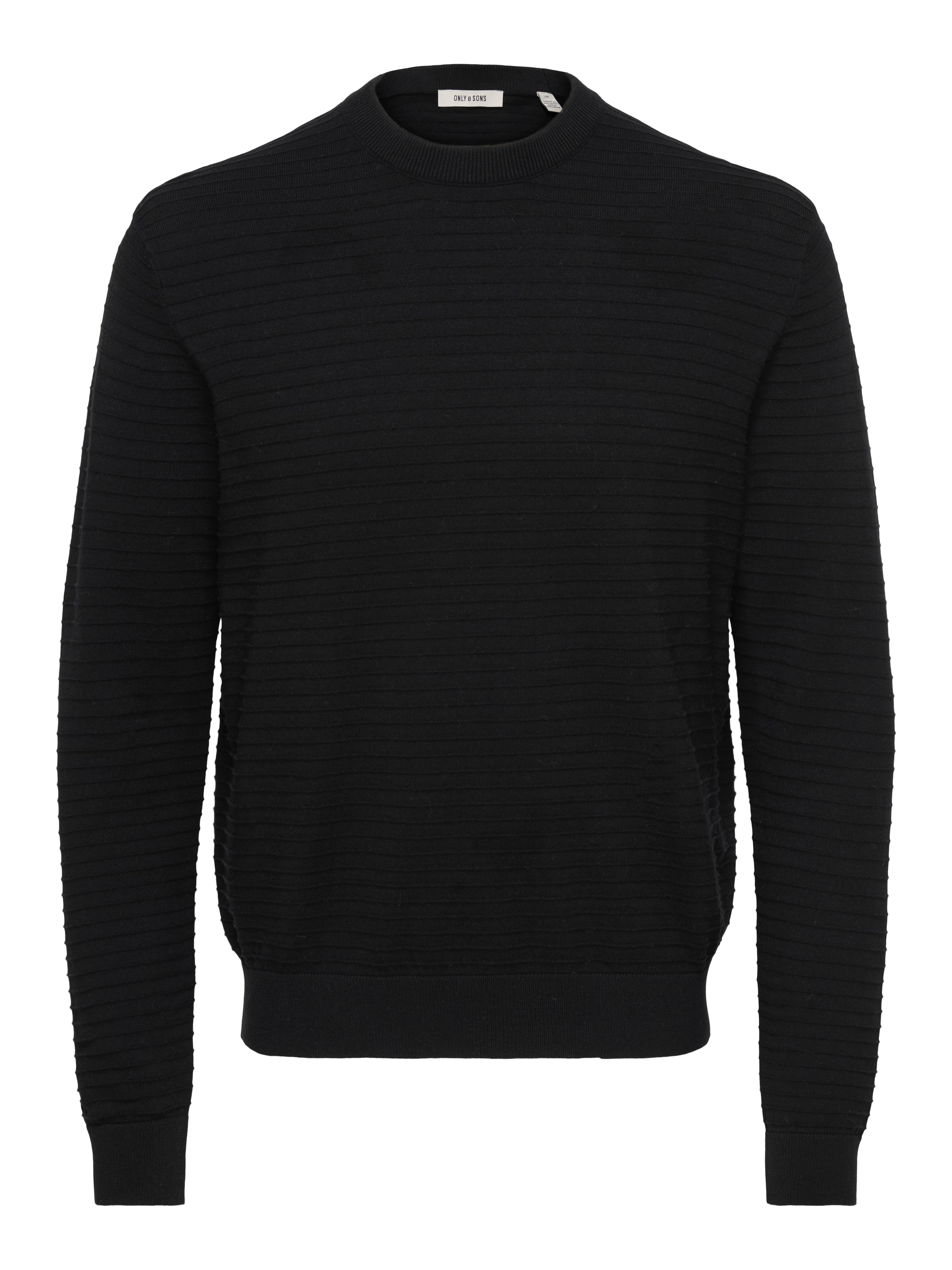 ONLY & SONS Pull à col rond »ONSSTORM LS CREW KNIT OTL« coton, coupe régulière
