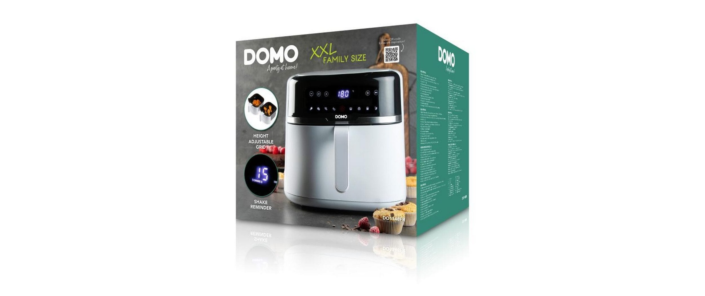 Domo Heissluftfritteuse »DO1148FR 8 l« 1800 W