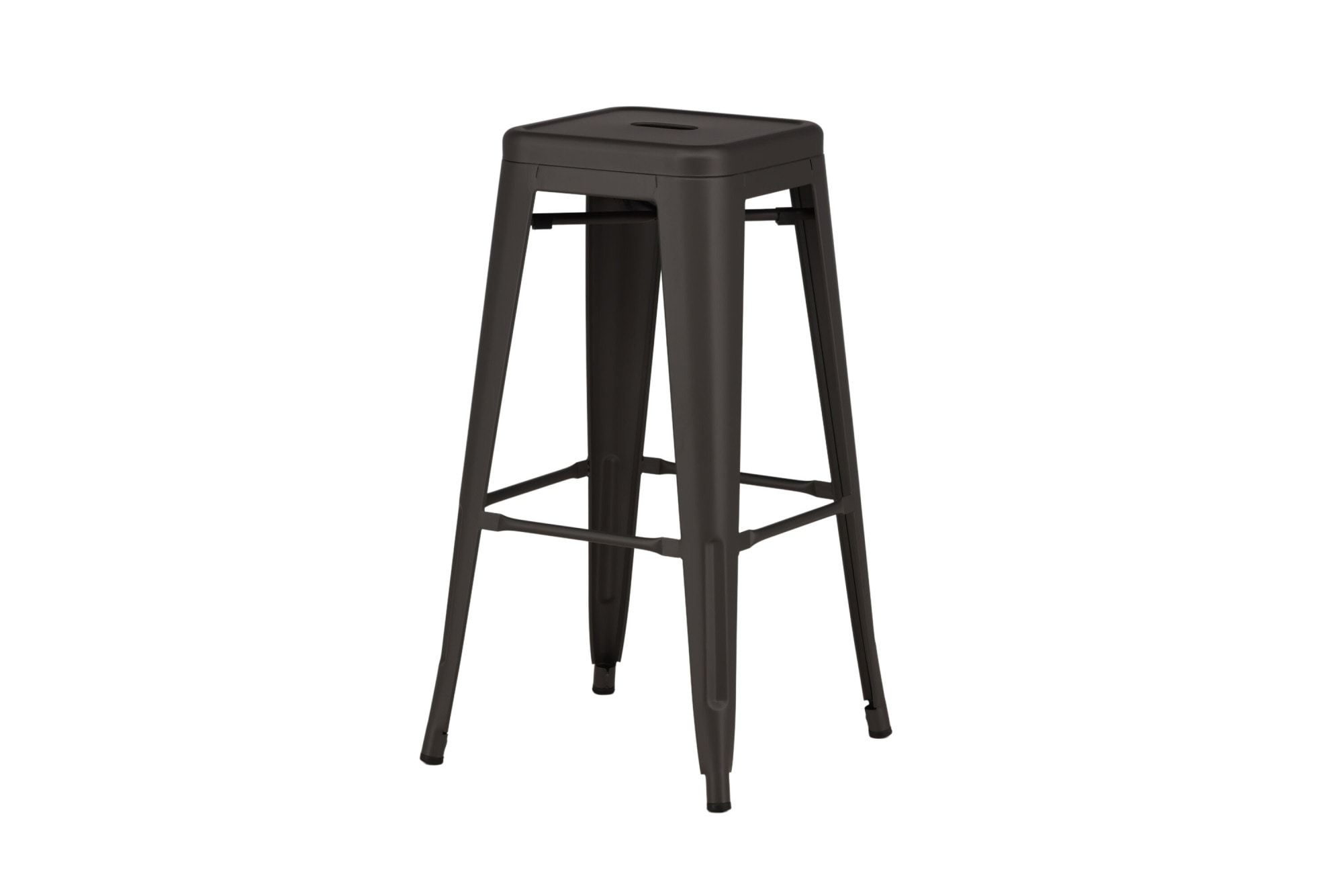 Venture Home Tabouret de bar »Tempe, 4er-Set Barhocker, kompakt, 136 kg belastbar« Ensemble, 4 cuis tlg. Tabouret de bar, cadre en acier, repose-pieds, pieds évasés, simple