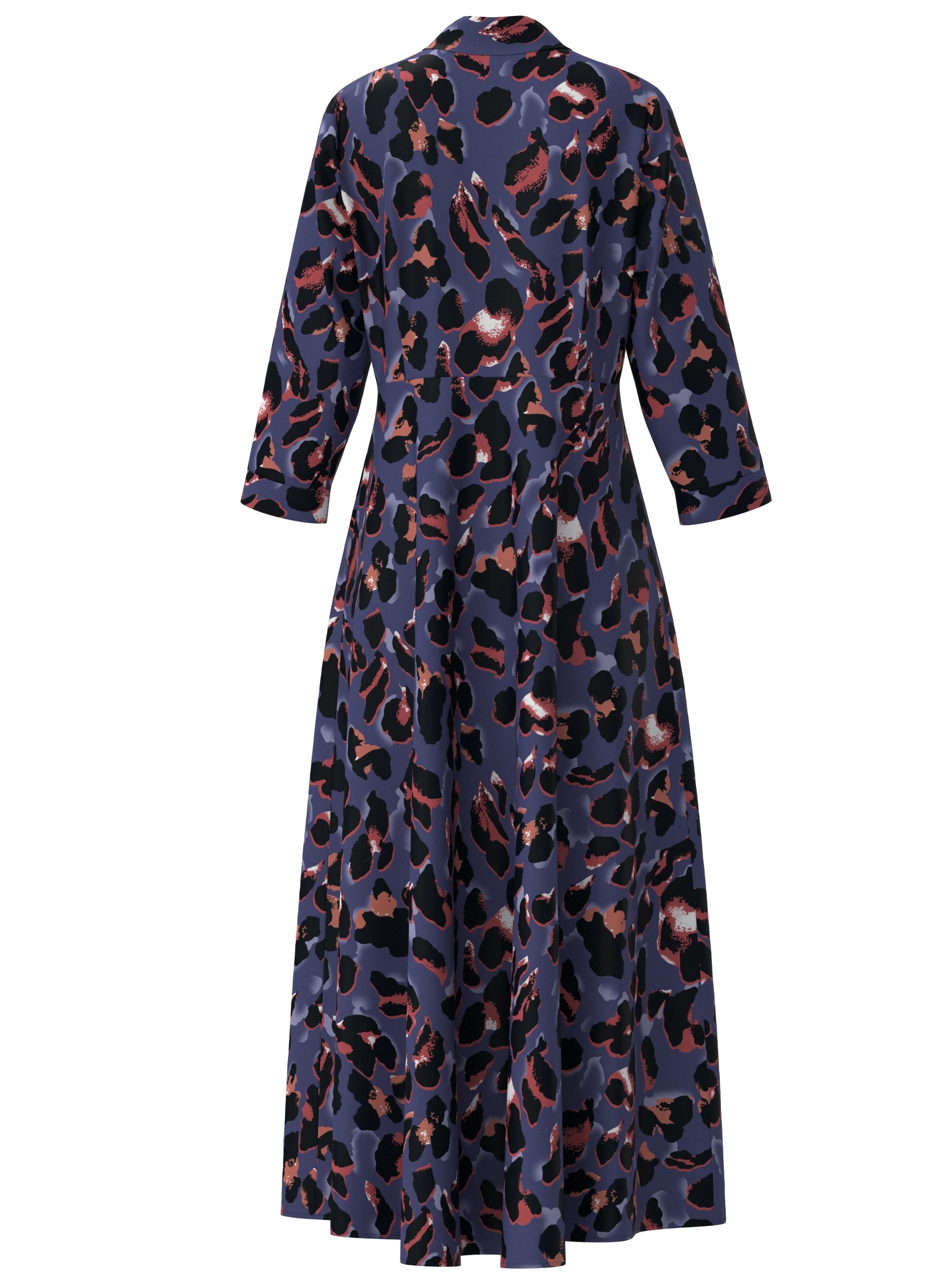 Y.A.S Hemdblusenkleid »YASSAVANNA LONG SHIRT DRESS« Sommerkleid, mit 3/4 Ärmel
