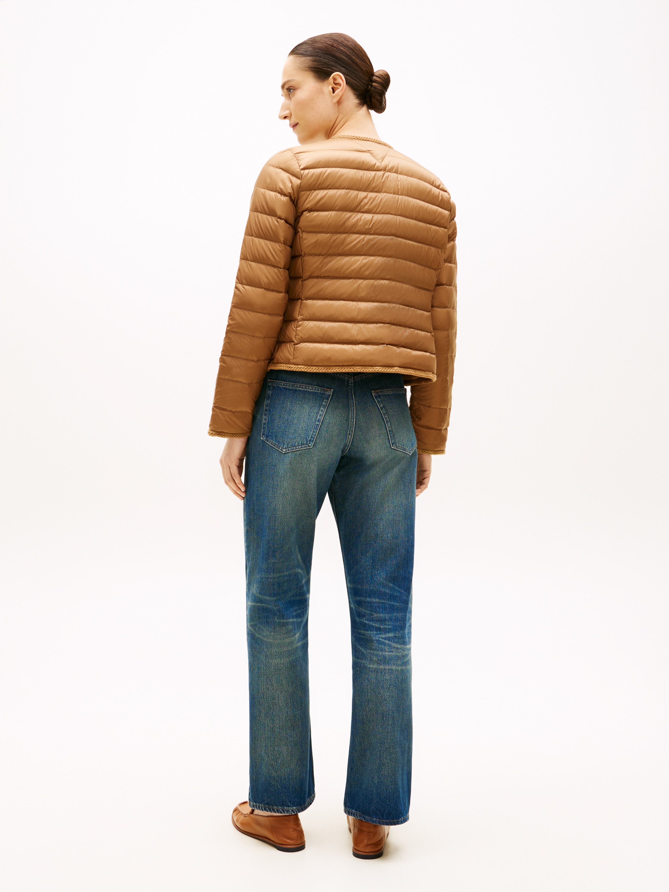 Tommy Hilfiger Veste matelassée »FEMININE LW DOWN JACKET« mit aufgesetzten Taschen