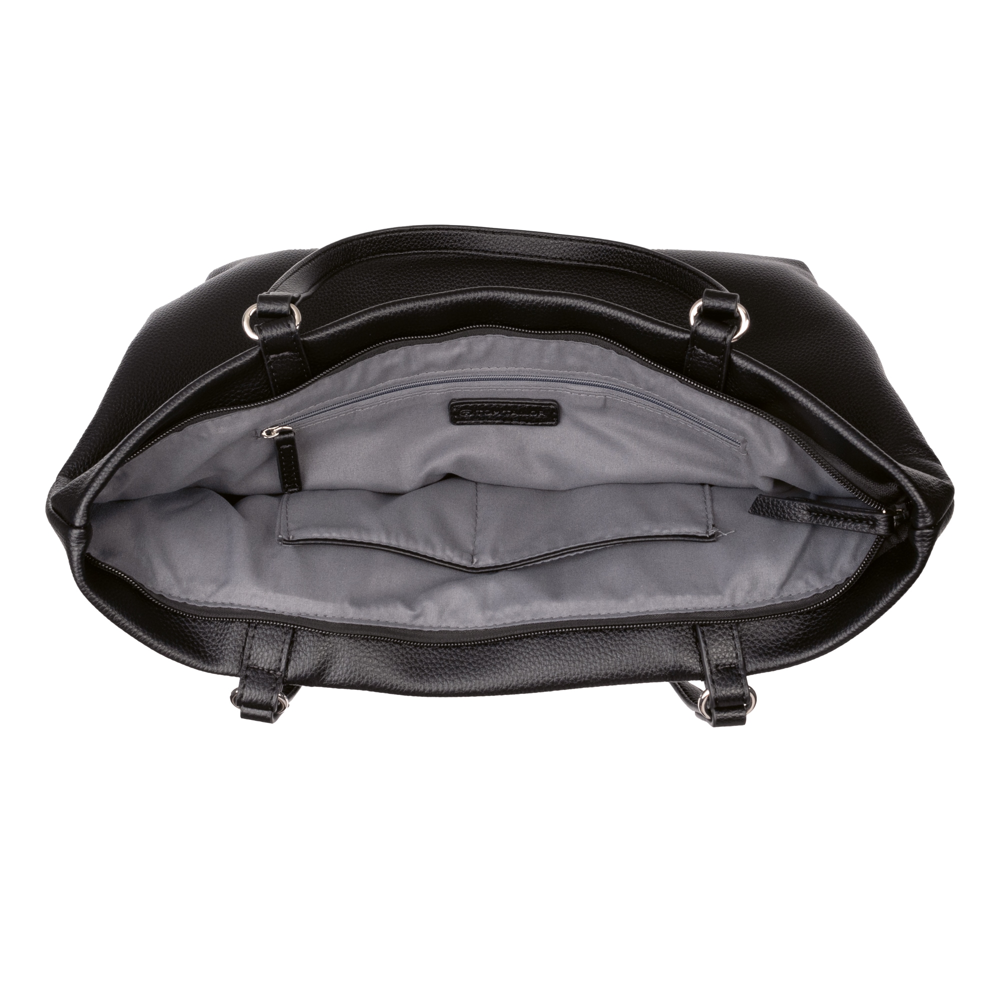 TOM TAILOR Shopper »Beca« aus hochwertigem Kunstleder mit funktionalen Details