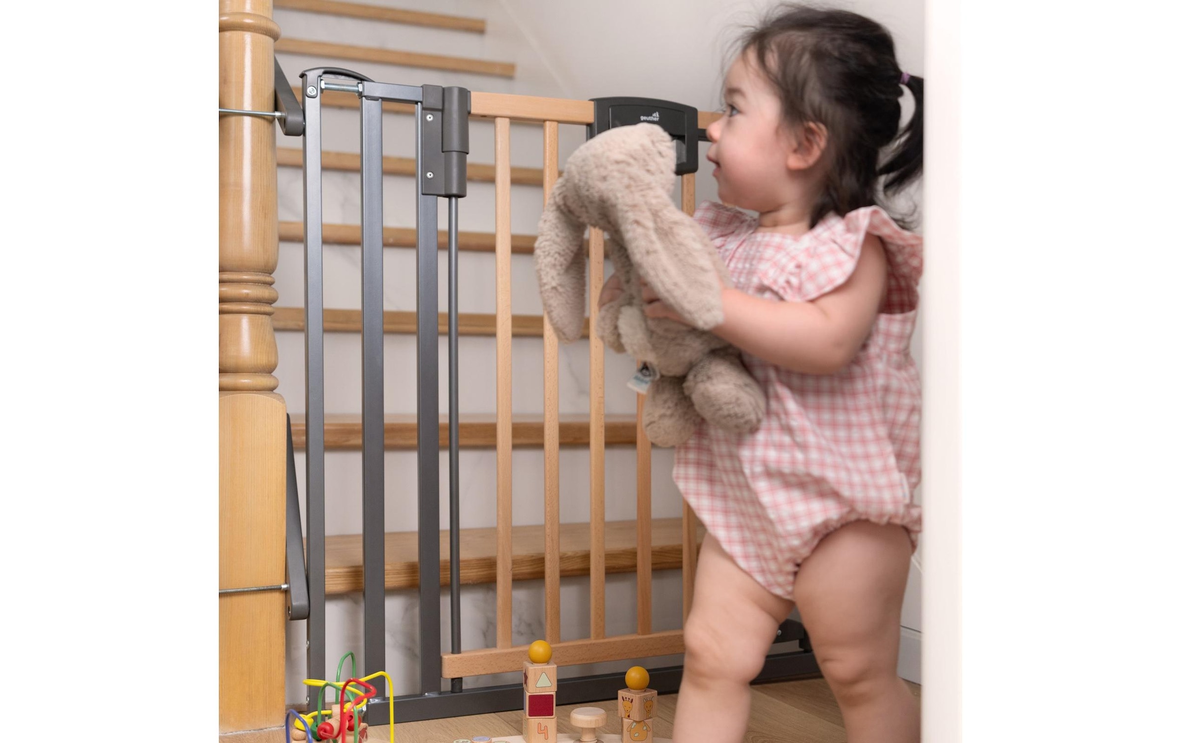 Geuther Türschutzgitter »zum Klemmen Easylock 84.5 cm - 92.5 cm«