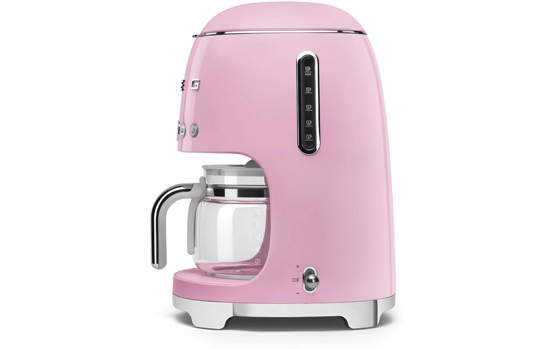 Smeg Machine à café filtre »DCF02PKEU« 1,25 litre Kaffeekanne 1x4