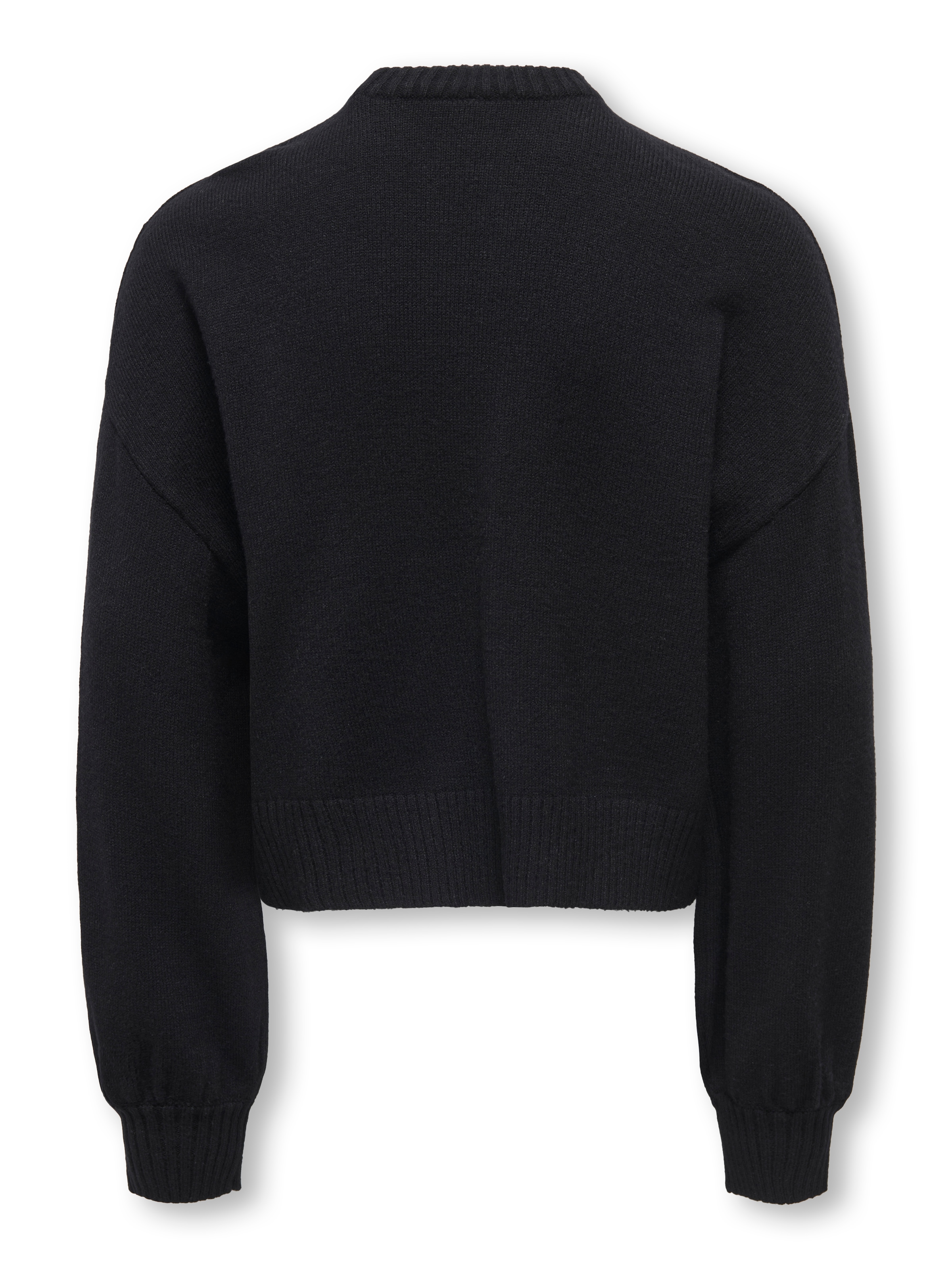 KIDS ONLY Pull à col rond »KOGLEVA-LAYA LS EMB. O-NECK FR KNT« mélange de viscose