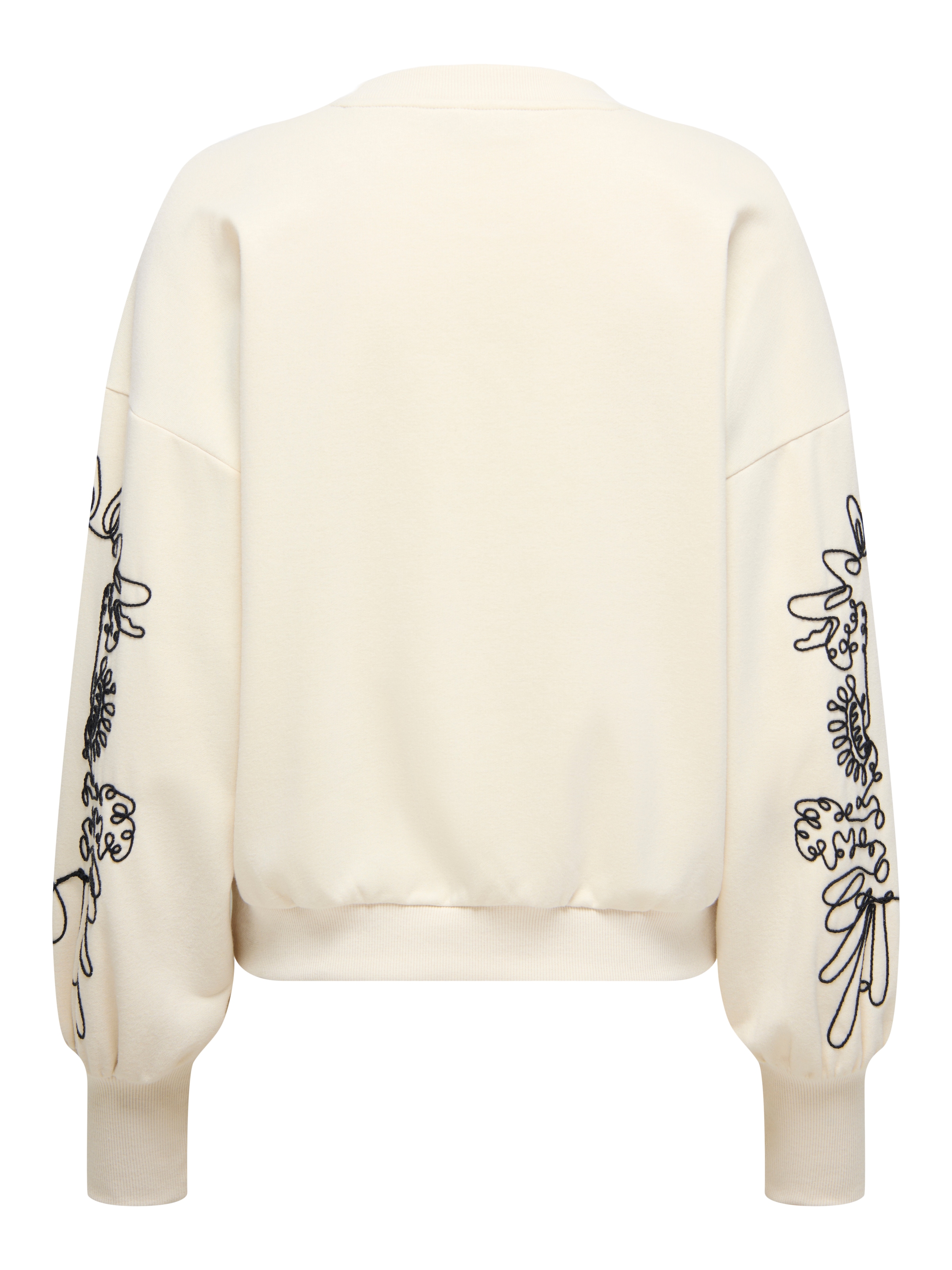 ONLY Sweatshirt »ONLBROOKE L/S O-NECK DETAIL SWT NOOS«
