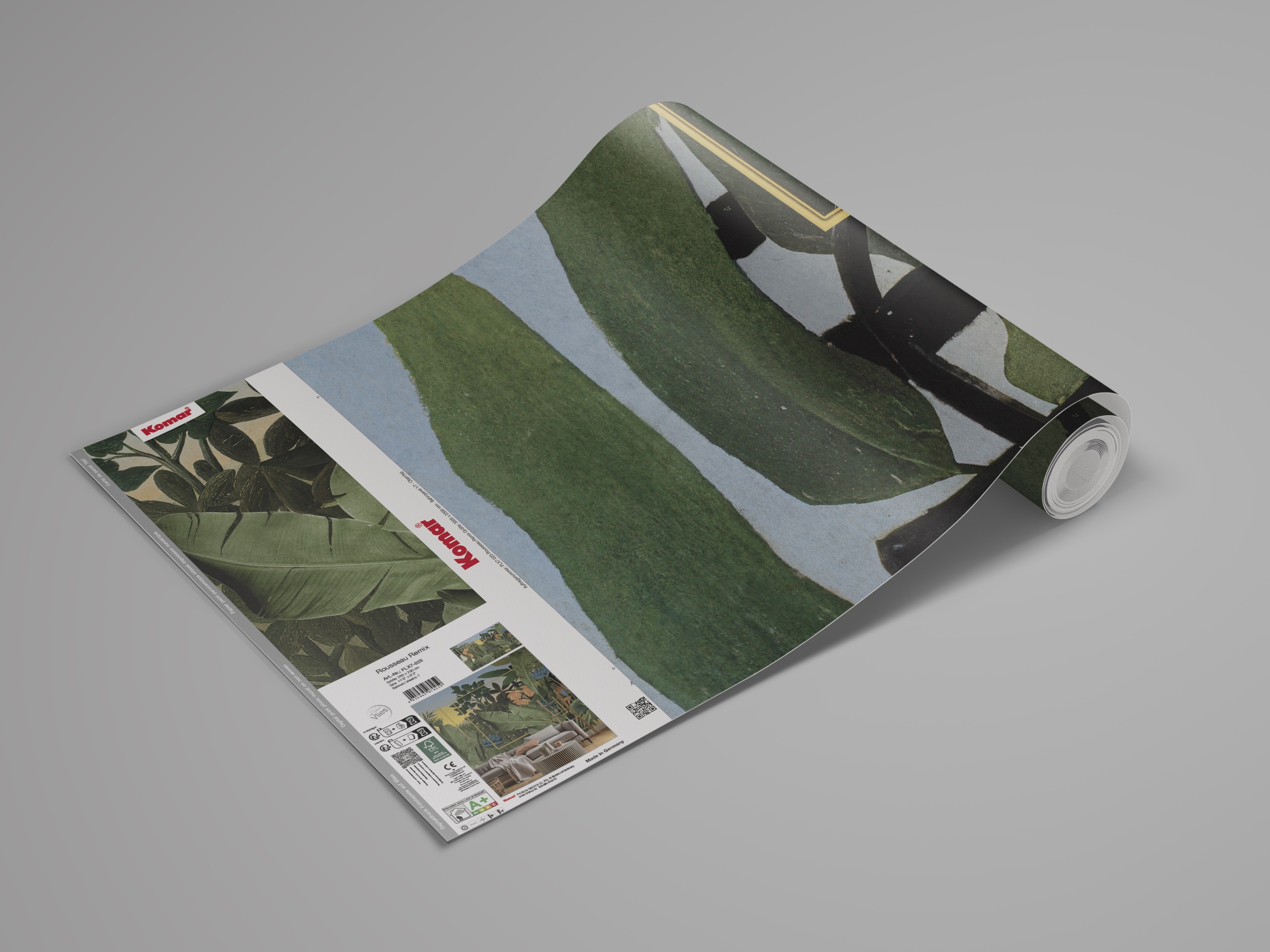 Komar Papier peint photo »Komar Vlies Fototapete - Rousseau Remix - Grösse 350 x 250 cm« imprimé