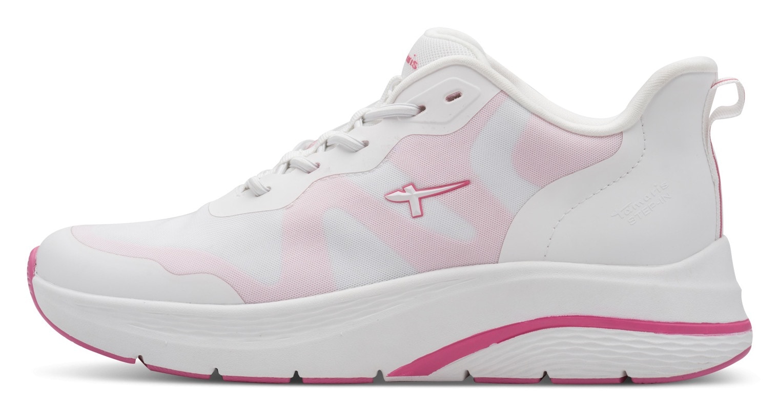 Tamaris Baskets slip-on  plateforme, chaussure de loisirs, chaussure basse, mocassin avec garniture contrastée