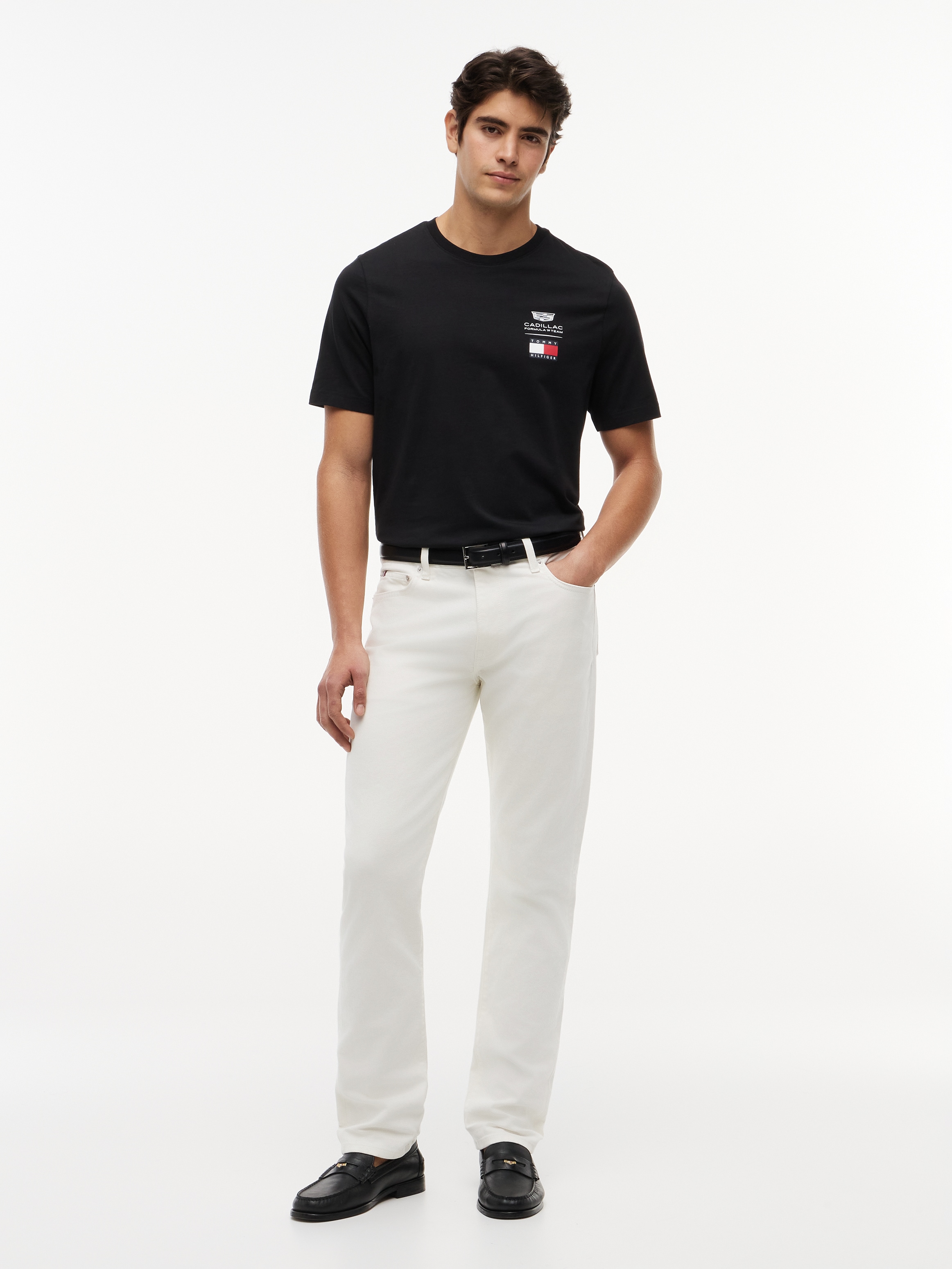 Tommy Hilfiger T-shirt »TH x Cadillac FOrmula 1 Team LOGO« Collection Spéciale Unisexe Formule 1