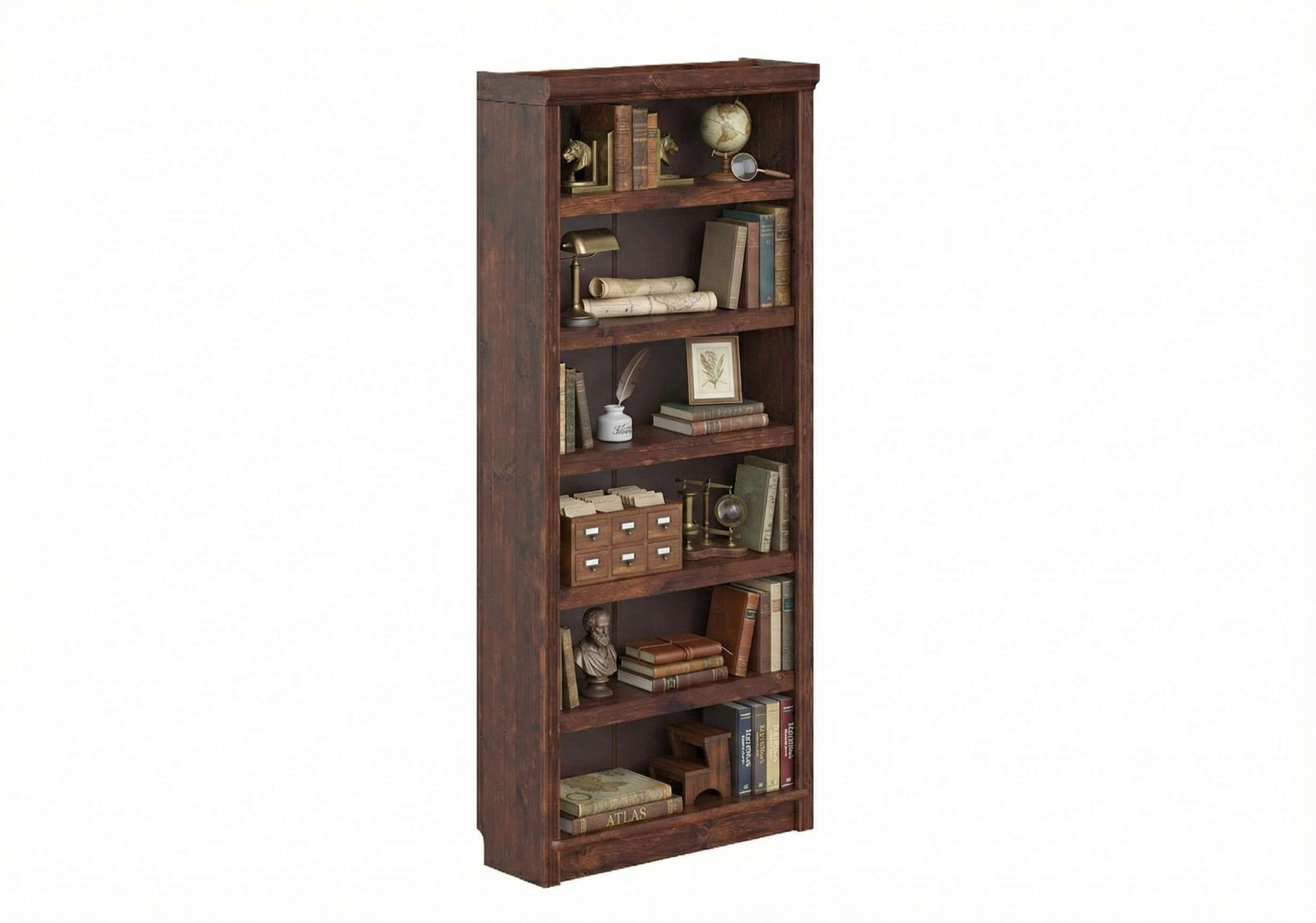 GOODproduct Bücherregal »Soeren Regal B/T/H: 80/29/185 cm, 6 Fächer« aus massiver Kiefer, FSC®-zertifiziert