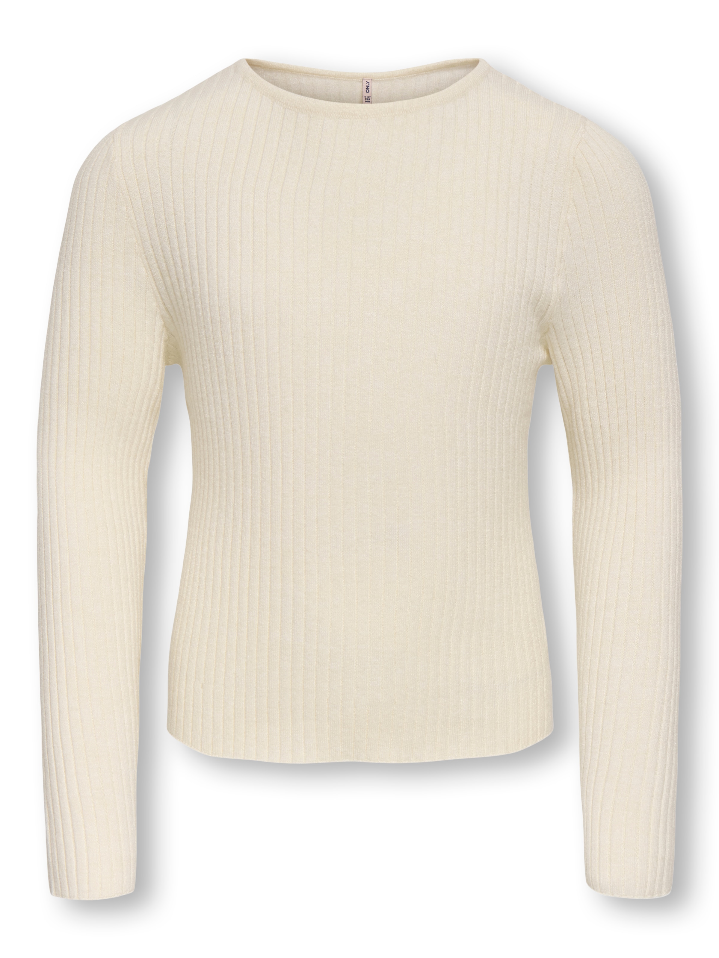KIDS ONLY Pull en tricot »KOGIBI LS RIB BOATNECK CP KNT« mélange viscose, coupe régulière