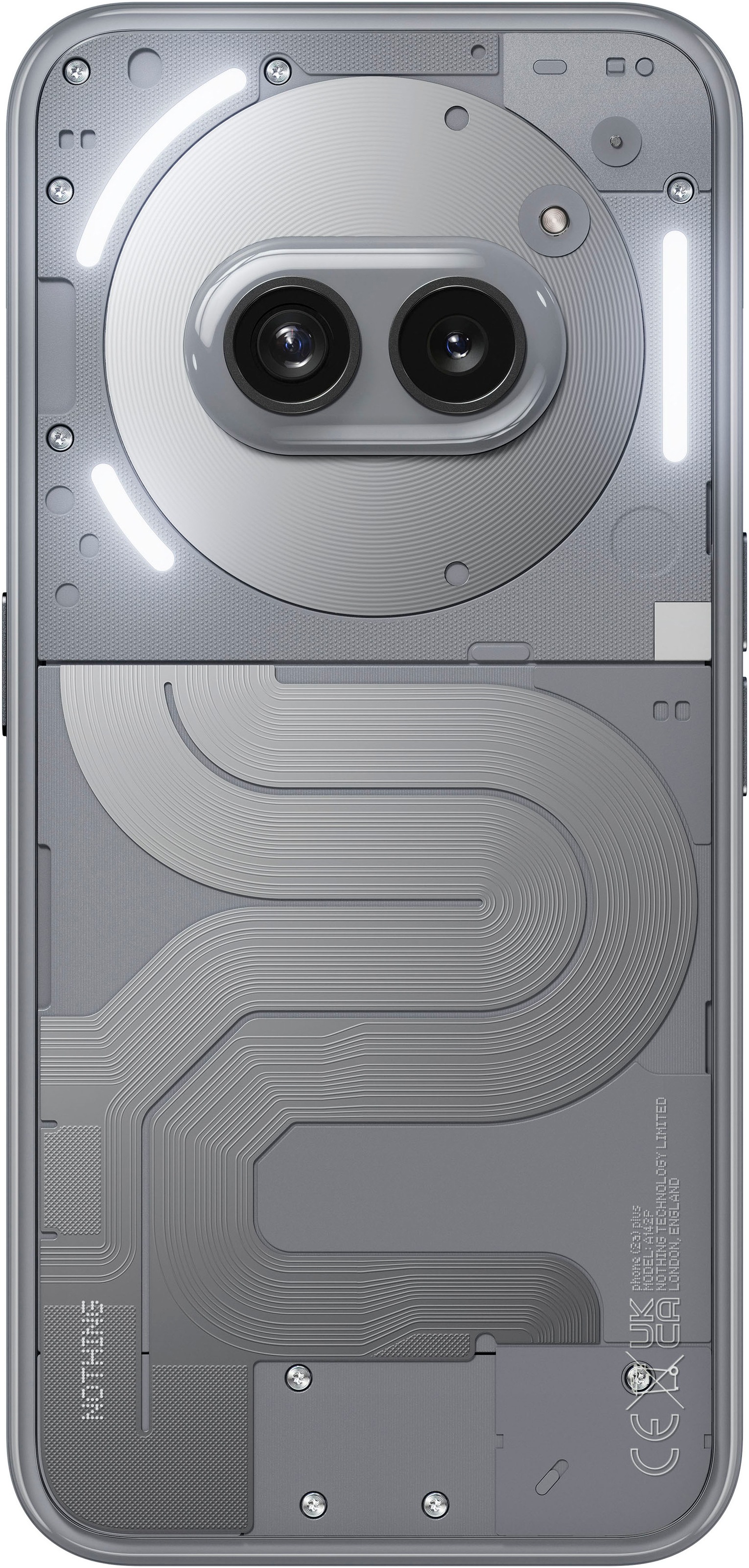 NOTHING Smartphone »Phone (2a) Plus« grau