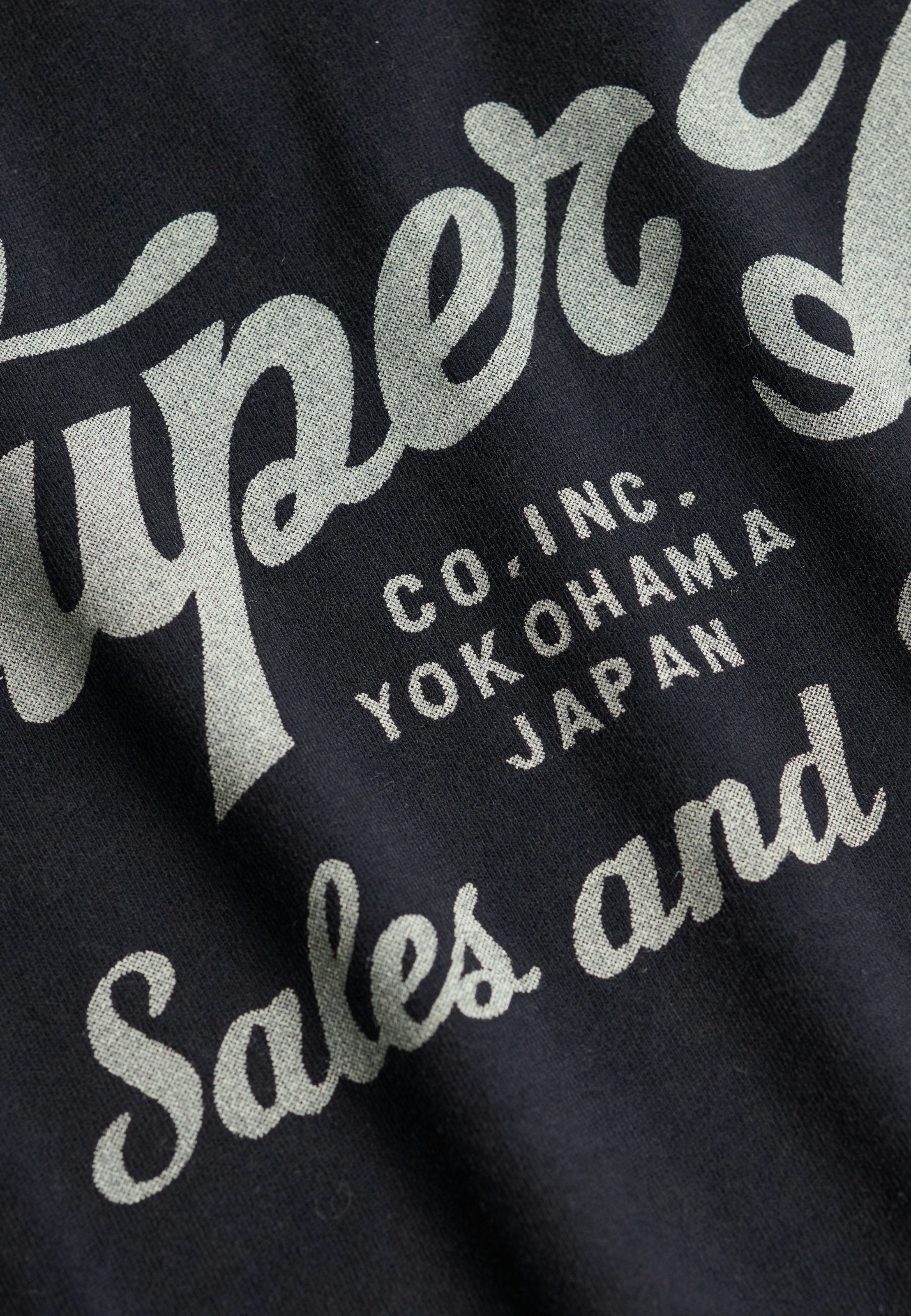Superdry Shirt à col rond »Industry Worker Relaxed Tee« en coton et jersey simple, Regular Fit, avec imprimé, manches courtes