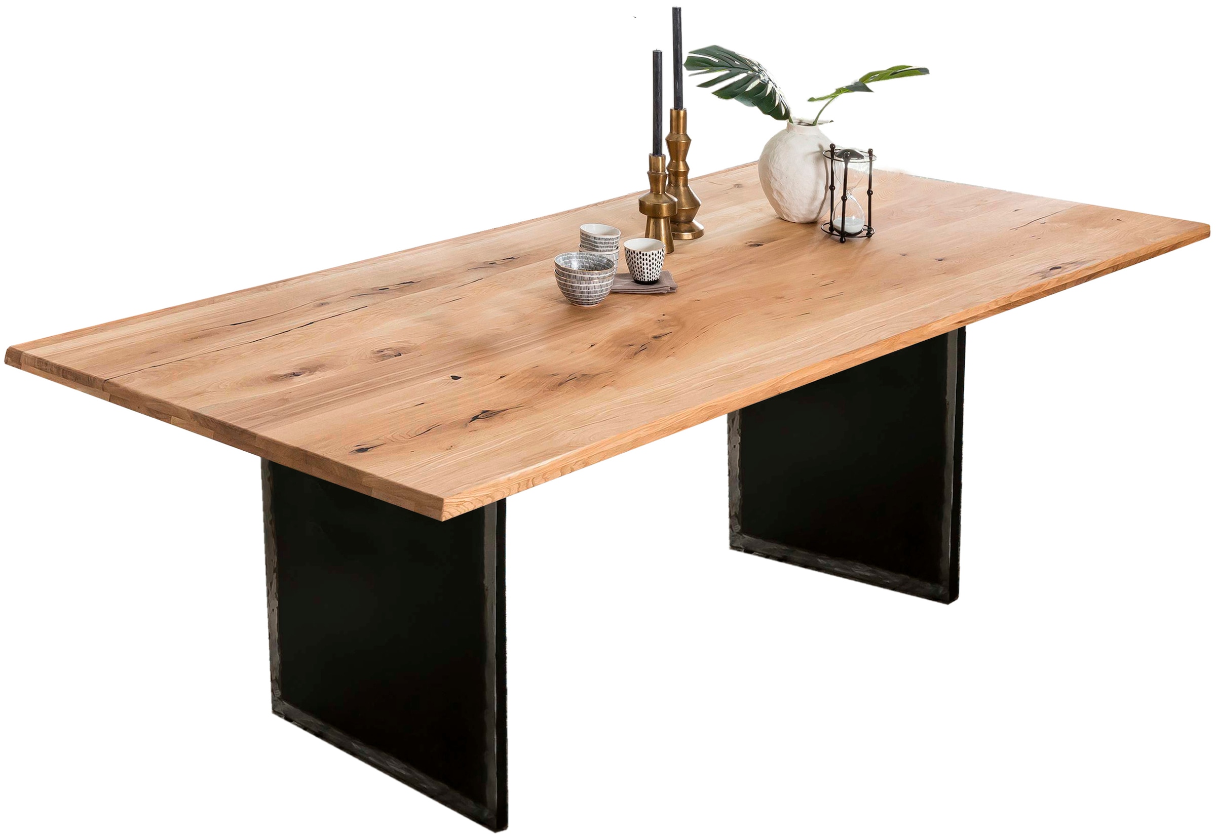 SIT Pied de table »Chinon aus Metall im Used Look für Platten von 160–240 cm« 1 cuis tlg. aspect usé