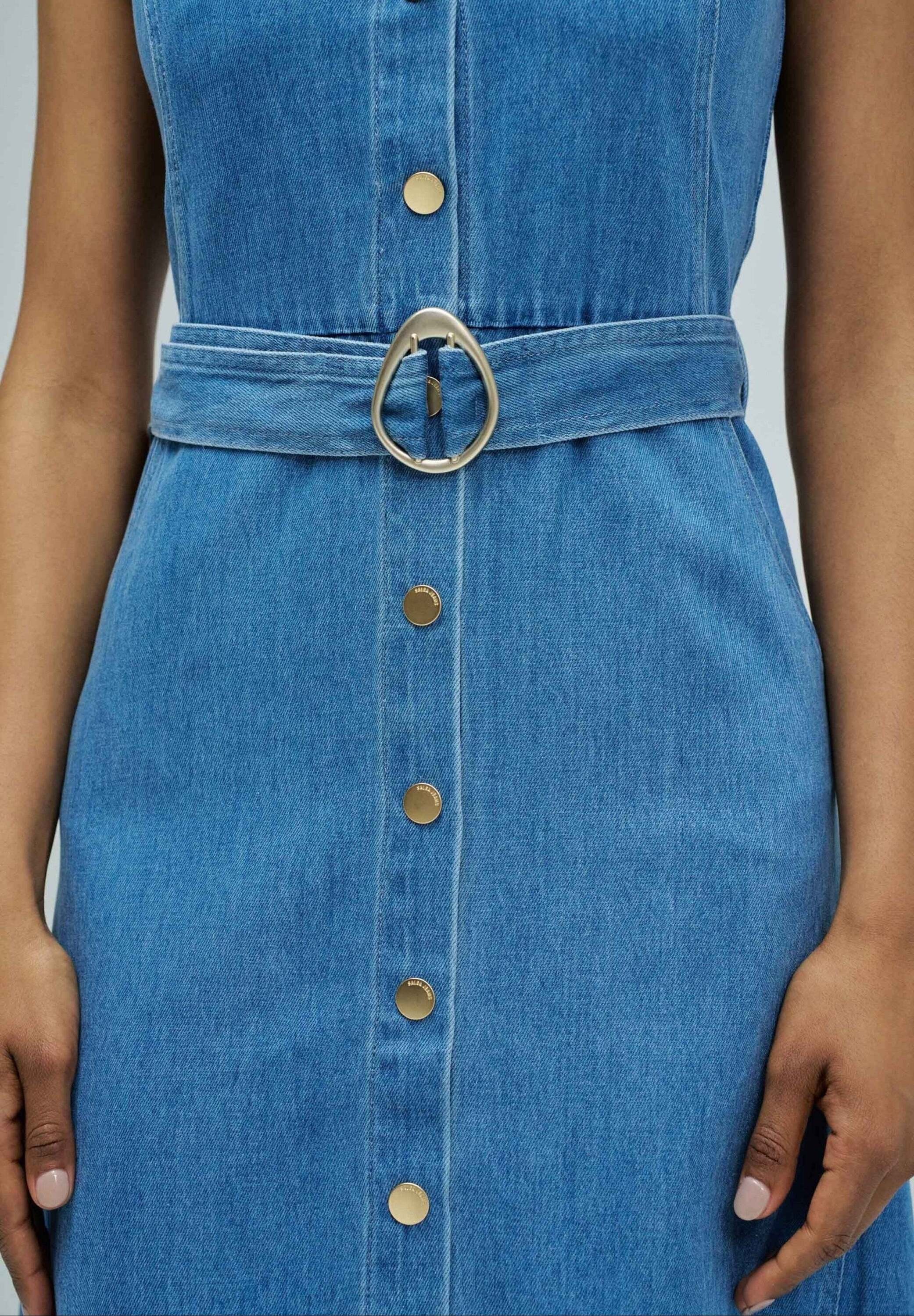 Salsa Robe midi »Salsa Jeans Midikleid Sleeveless Belt«
