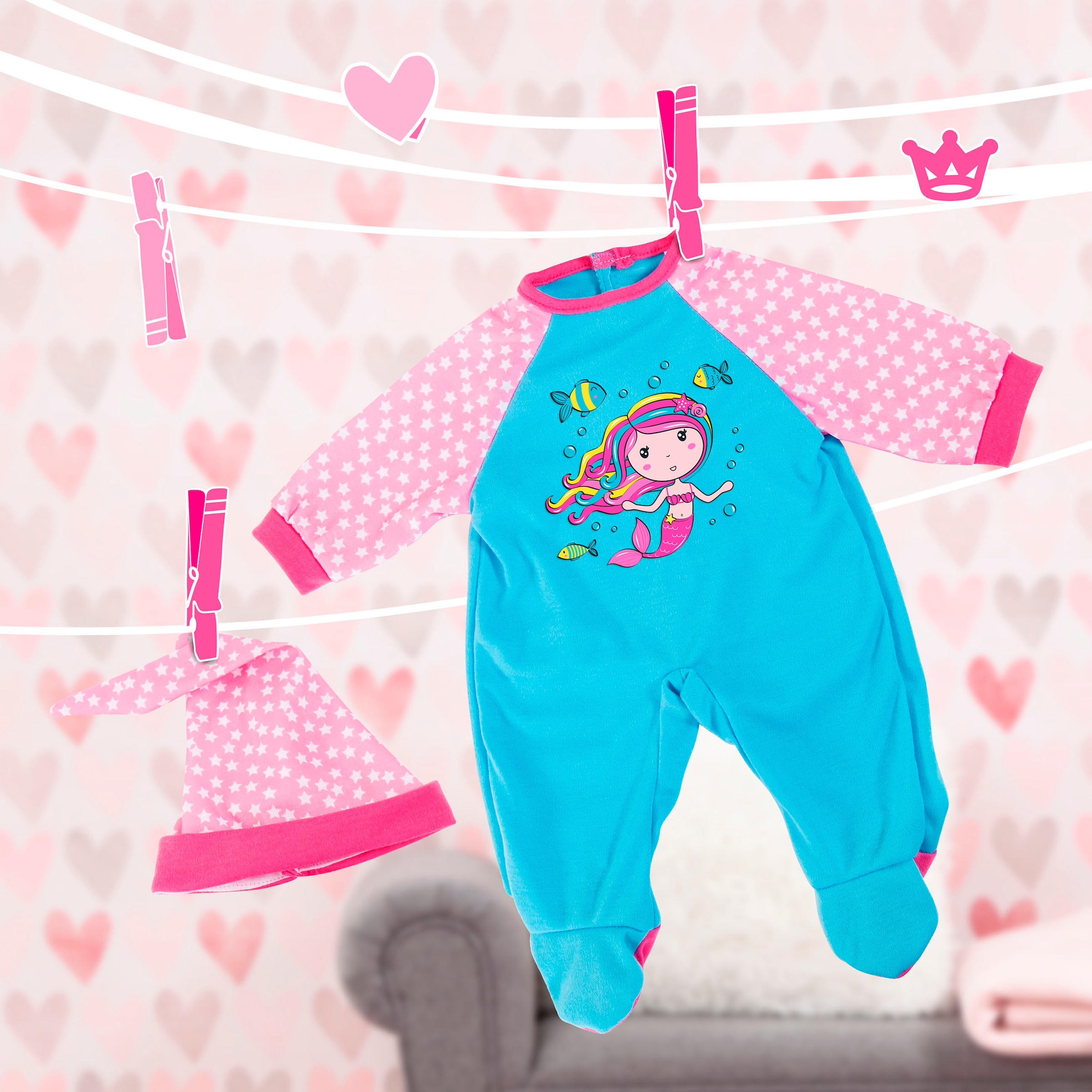 Bayer Puppenkleidung »Strampler 46 cm«