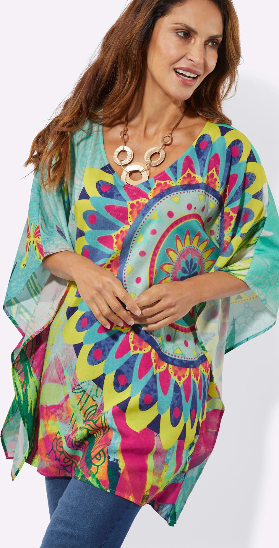 Inspirationen Blusenponcho