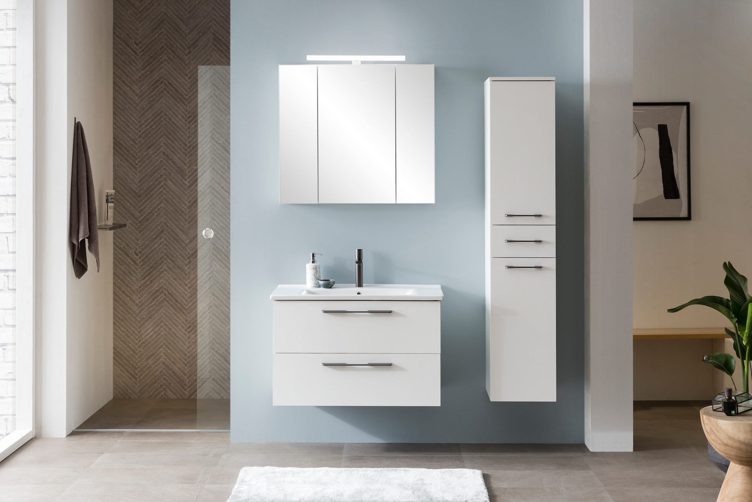 Schildmeyer Waschtisch »Maxim, Mattweiss« 2 Stk. tlg. Made in Germany