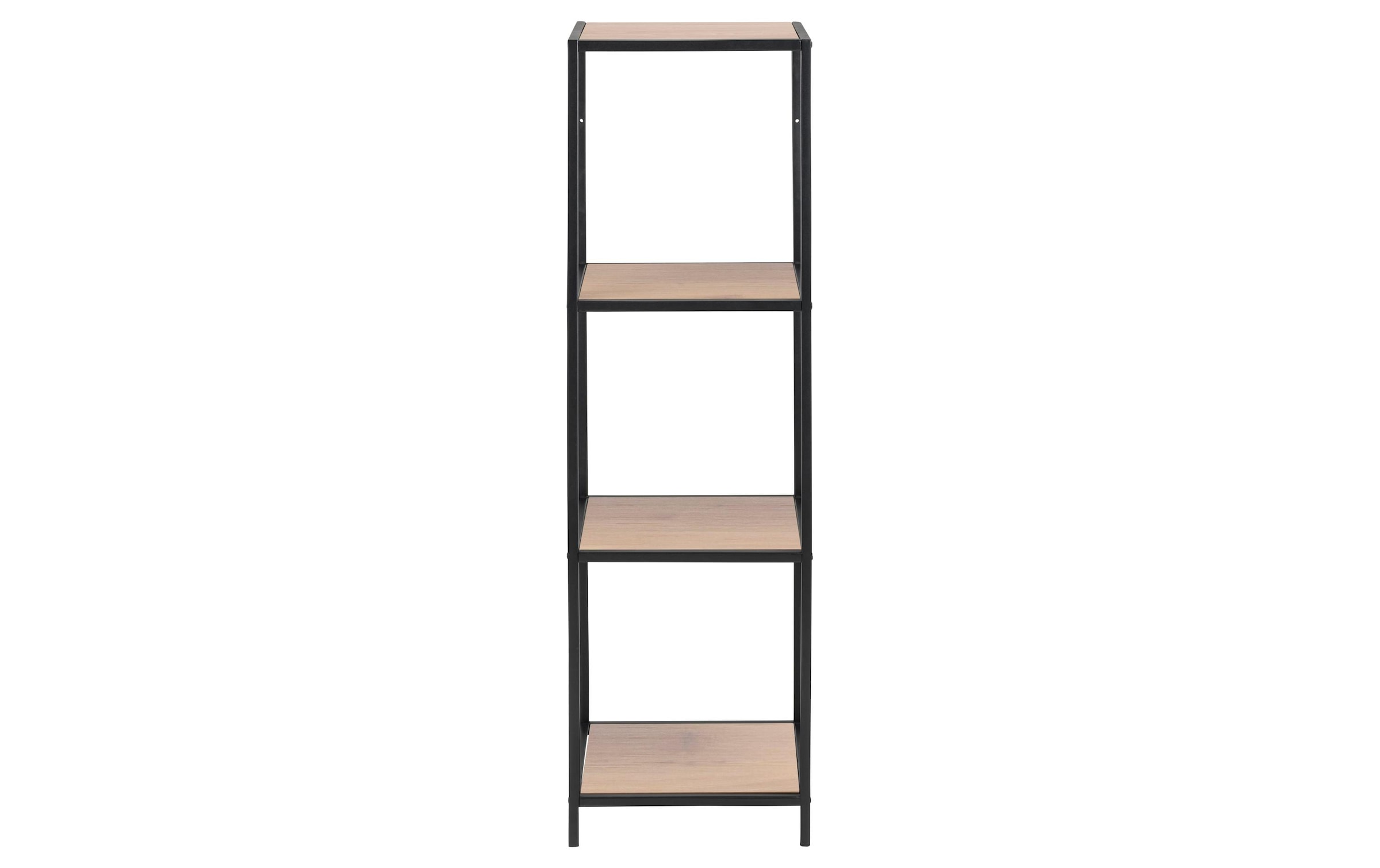 AC Design Étagère »Seaford 35 x 37 x 119,5 cm, Nature/Schwarz«