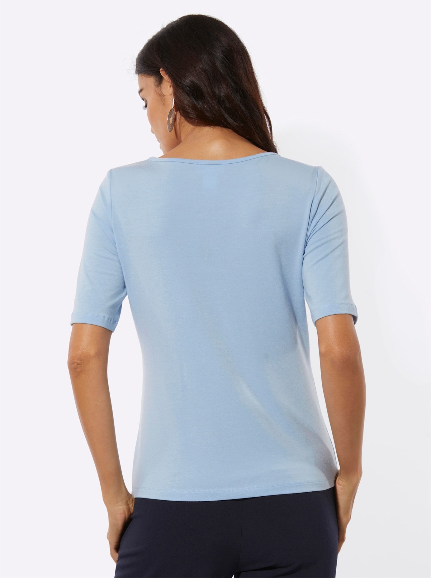 creation L T-shirt à manches courtes »Lyocell-Shirt« 1 pièces