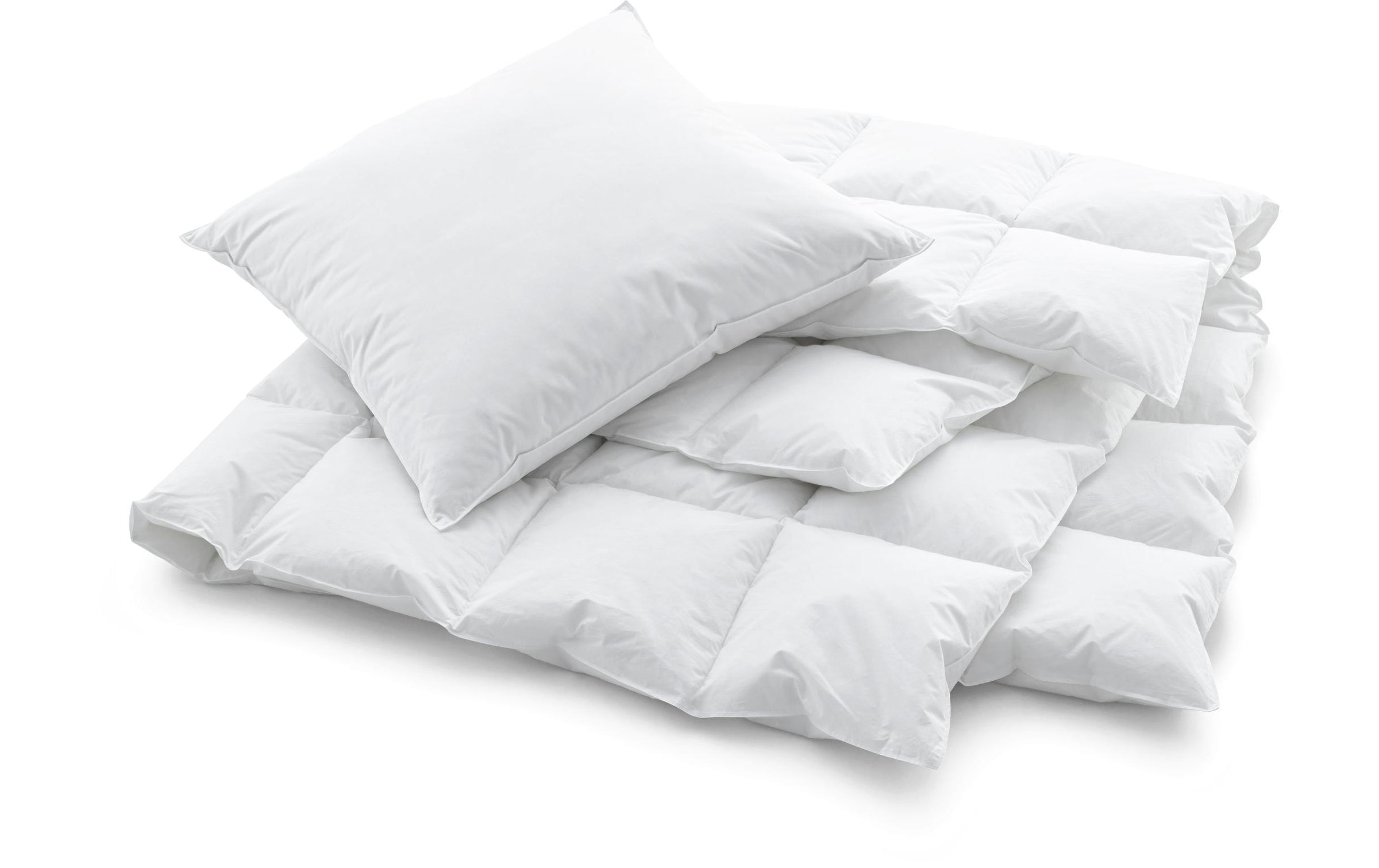 Swiss Dream by billerbeck Couette en duvet »Medium Basic« 1 cuis tlg. Kassetten-Daunenduvet