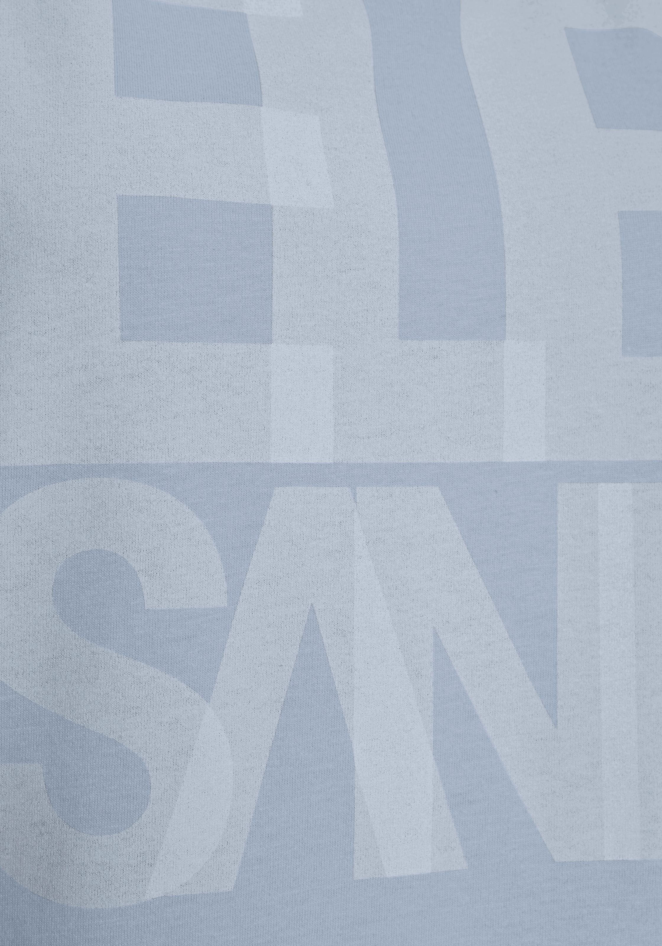 Elbsand T-shirt »Eldis« avec impression logo, t-shirt manches courtes en mélange coton, style sport-casual