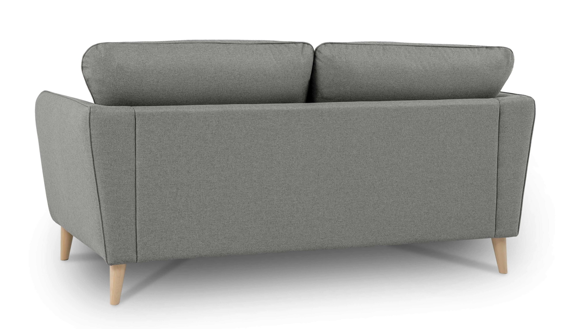 Home affaire 2-Sitzer »MARSEILLE Kompaktsofa 170 cm, Cord, Flachgewebe, Struktur, Webstoff« Massivholzbeine Eiche, Landhausstil, Wellenunterfederung