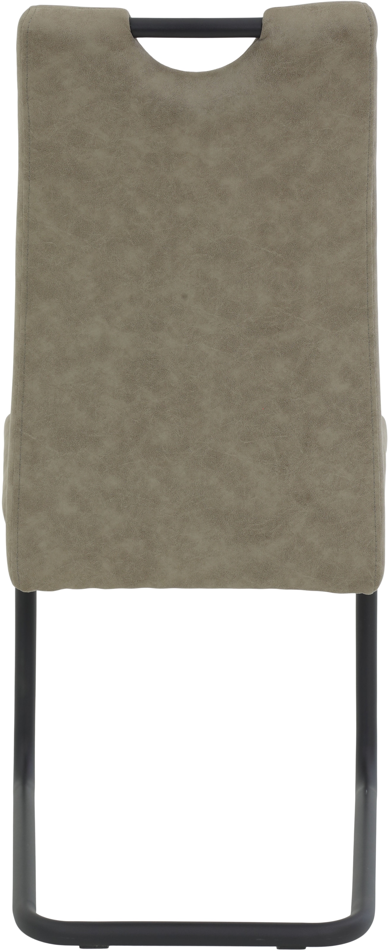 HELA Chaise cantilever »DUNJA« (Set) 4 cuisSchwingstuhl; Vintage Optik; mit Griff; Rundrohrgestell