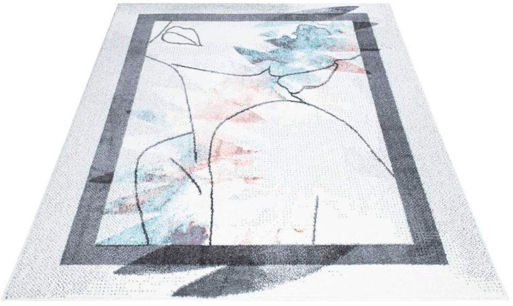 Carpet City Teppich »YOUNG953« rechteckig 11 mm Höhe Moderner Jugend- Kinder Teppich, ideal für Jugendzimmer