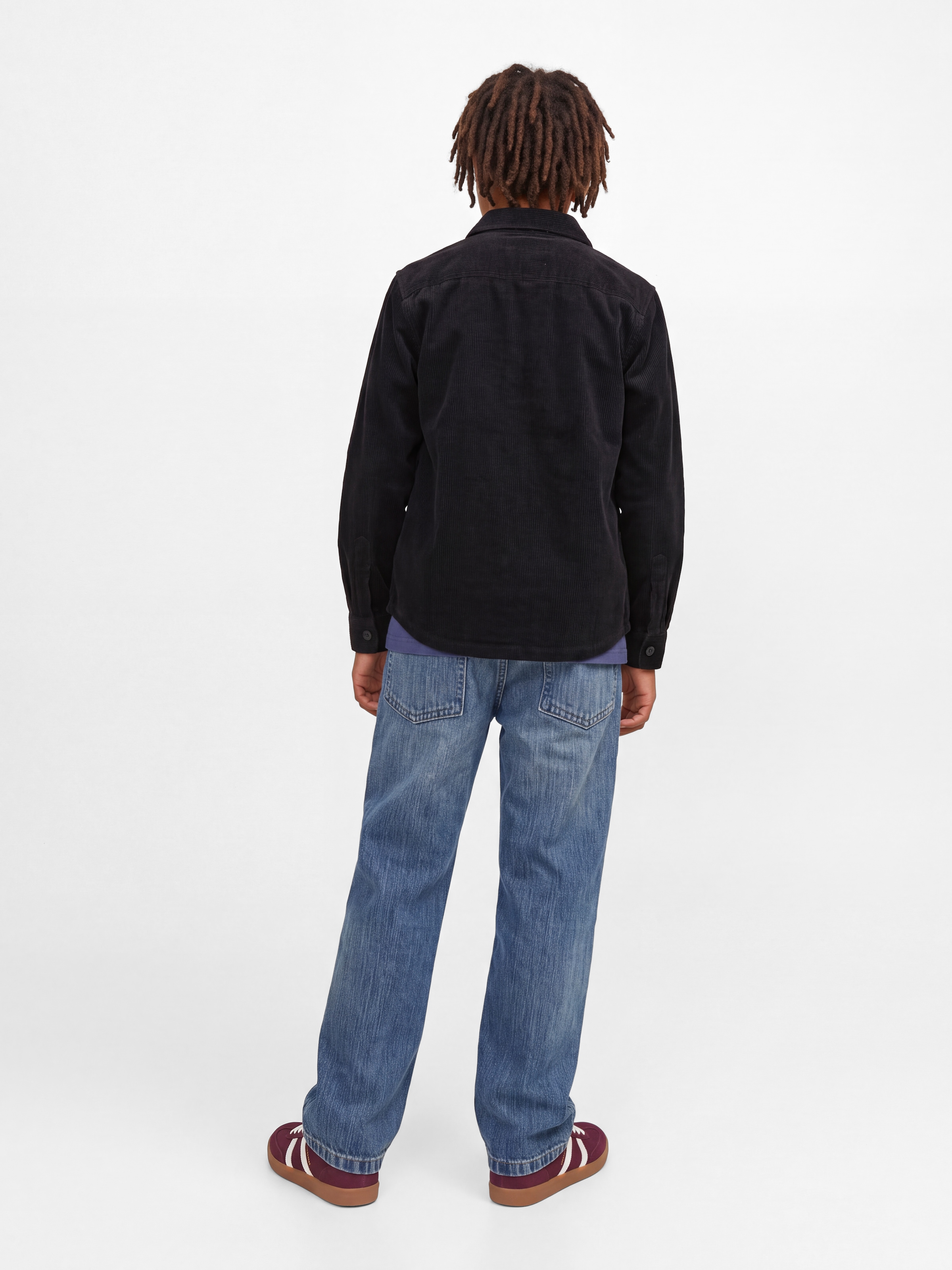 Jack & Jones Junior Langarmhemd »JJEREGENT CORD OVERSHIRT LS JNR« Baumwolle, locker geschnitten