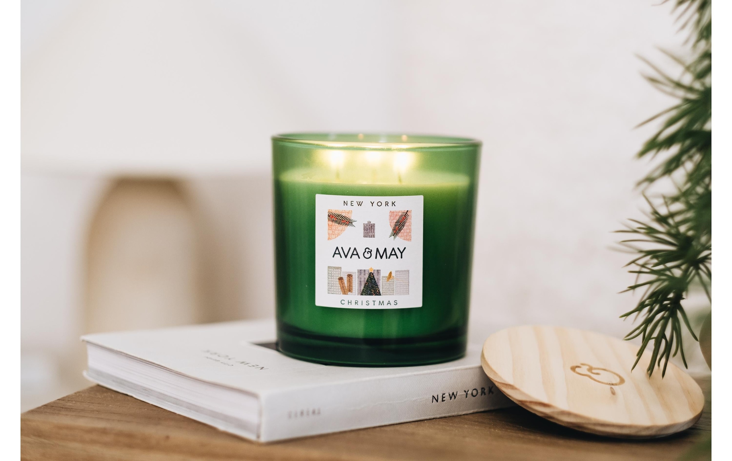 AVA & MAY Duftkerze »New York Christmas«