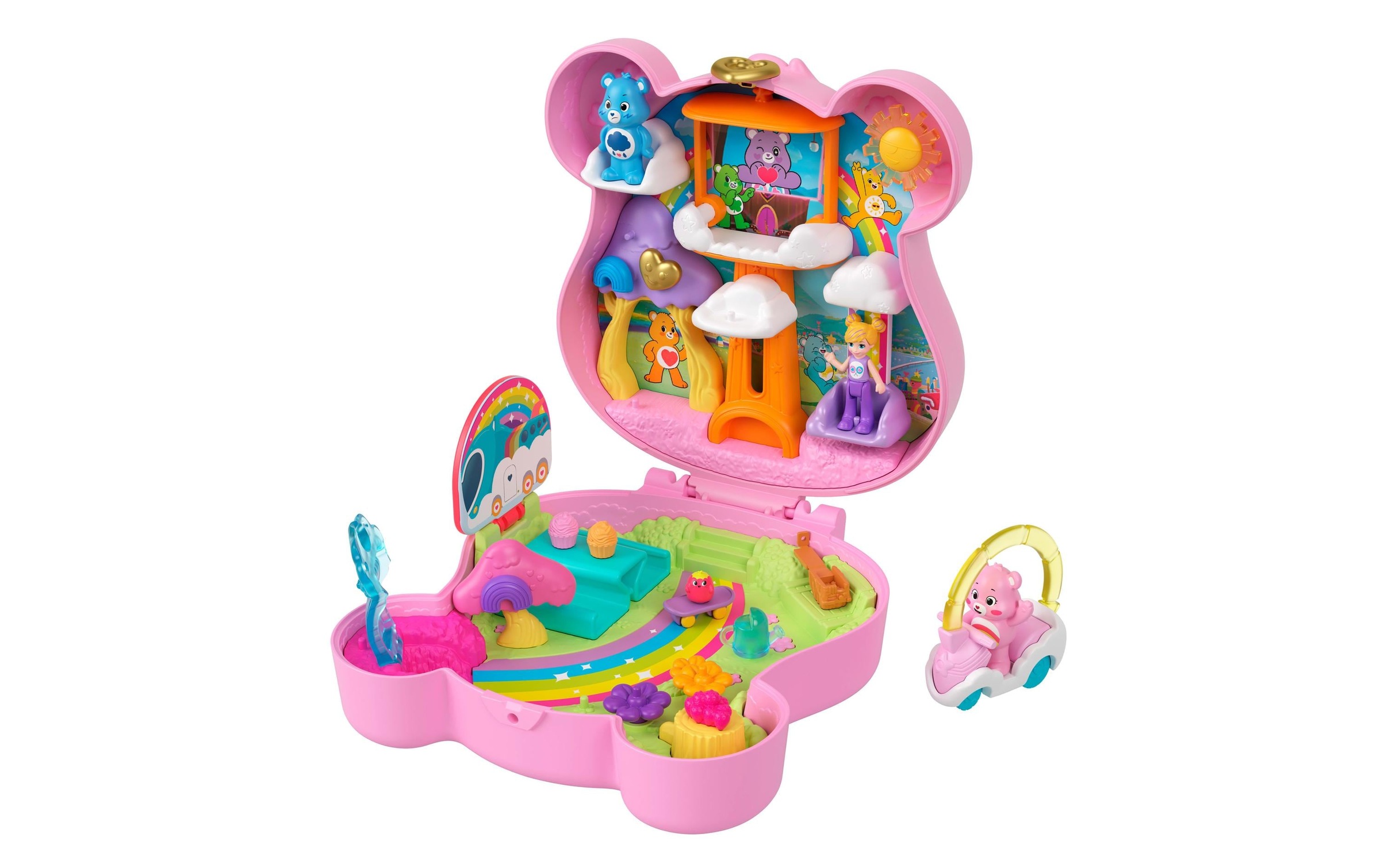 Polly Pocket Spiel »Glücksbärchis Schatulle«