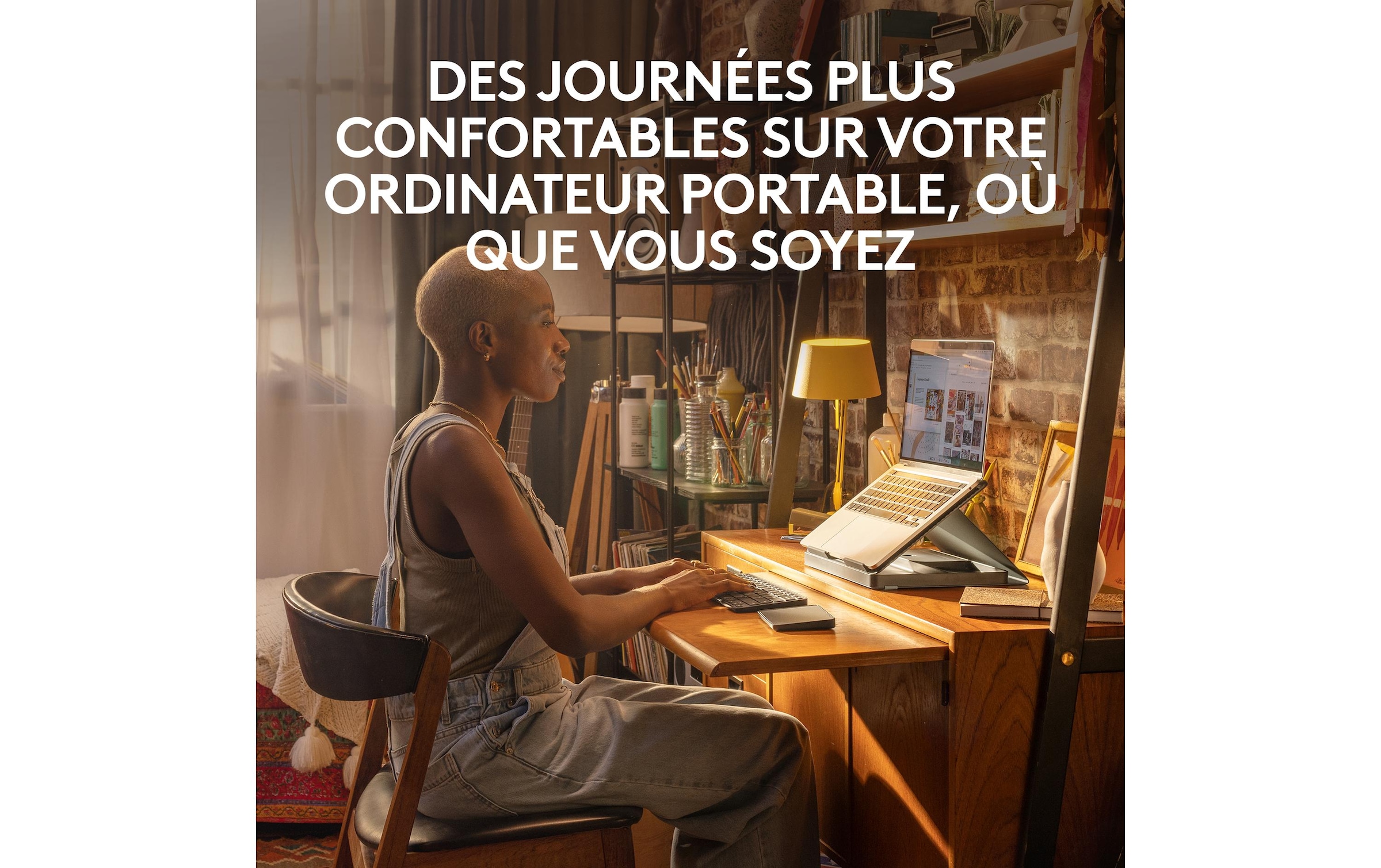 Logitech Clavier de tablette »Cover Casa Pop-Up Desk« ()