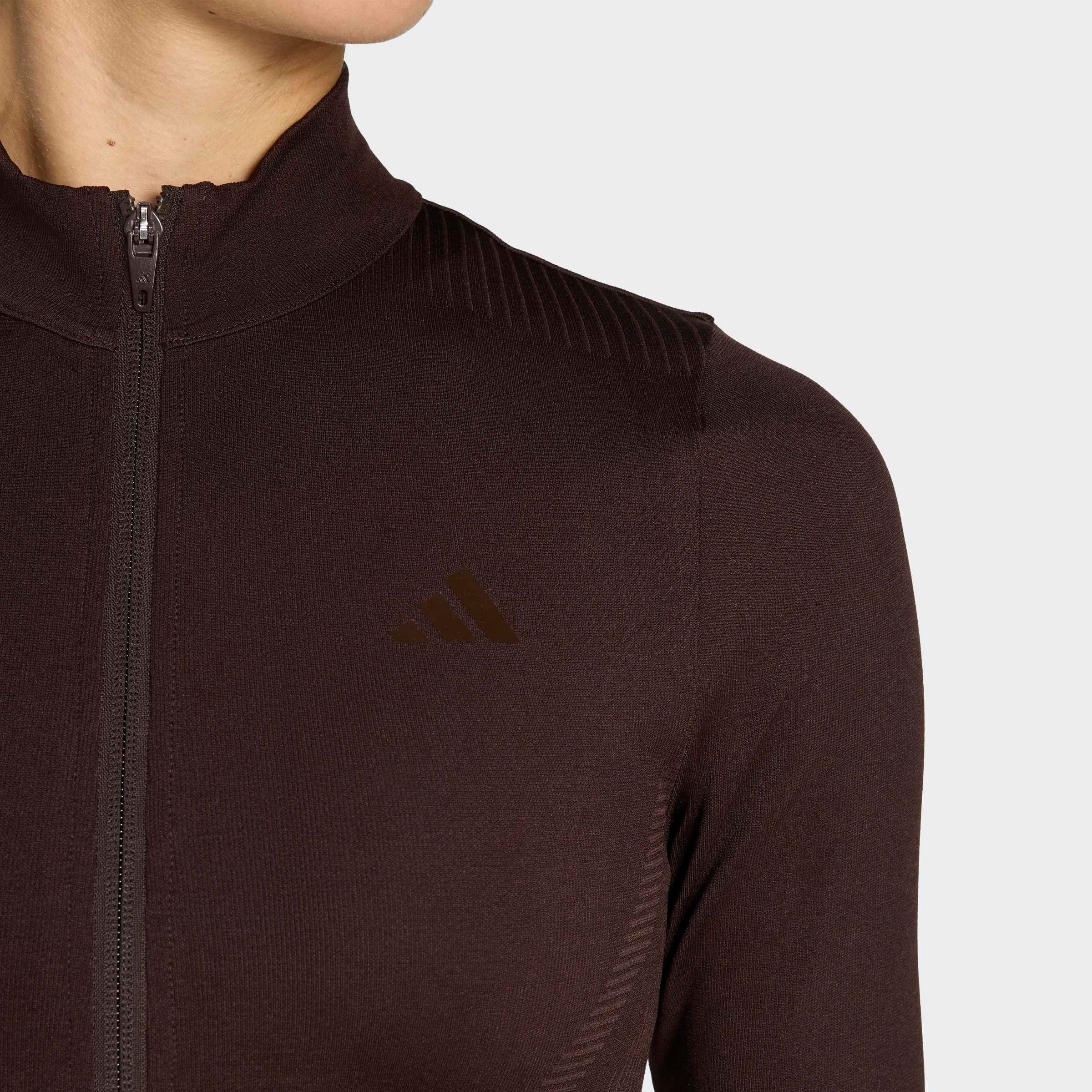 adidas Performance Rollkragenpullover »WORKOUT ESSENTIALS, DURCHGEHENDER REISSVERSCHLUSS, STRICK«