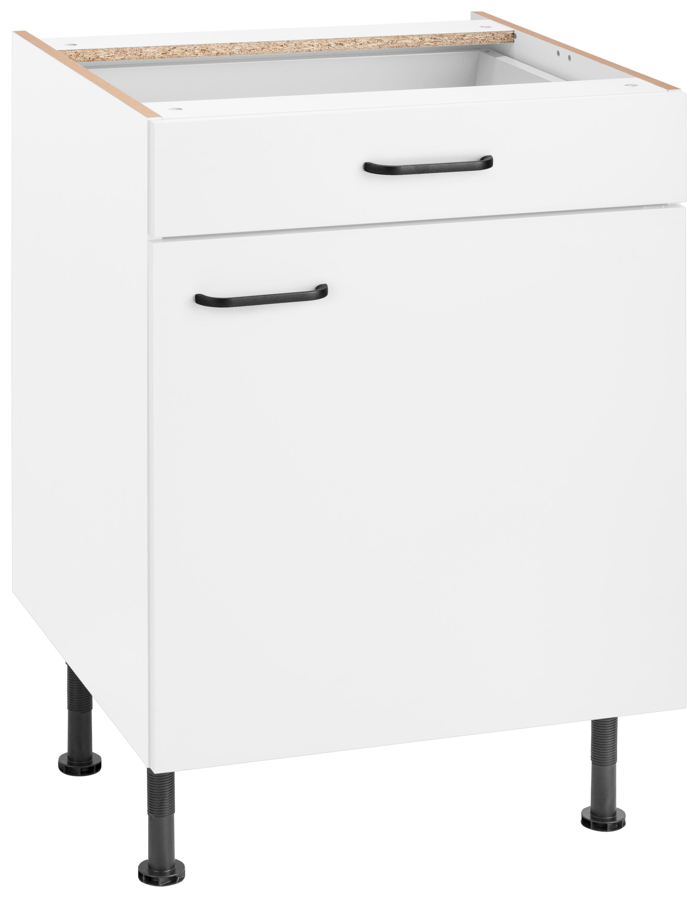 OPTIFIT Armoire basse »Elga« avec fonction soft-close, sortie totale, poignées en métal, largeur 60 cm